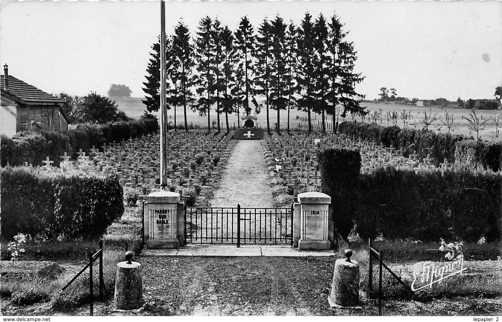 51 PARGNY SUR SAULX Le Cimetière Militaire CPSM PF ED Mignon - Pargny Sur Saulx