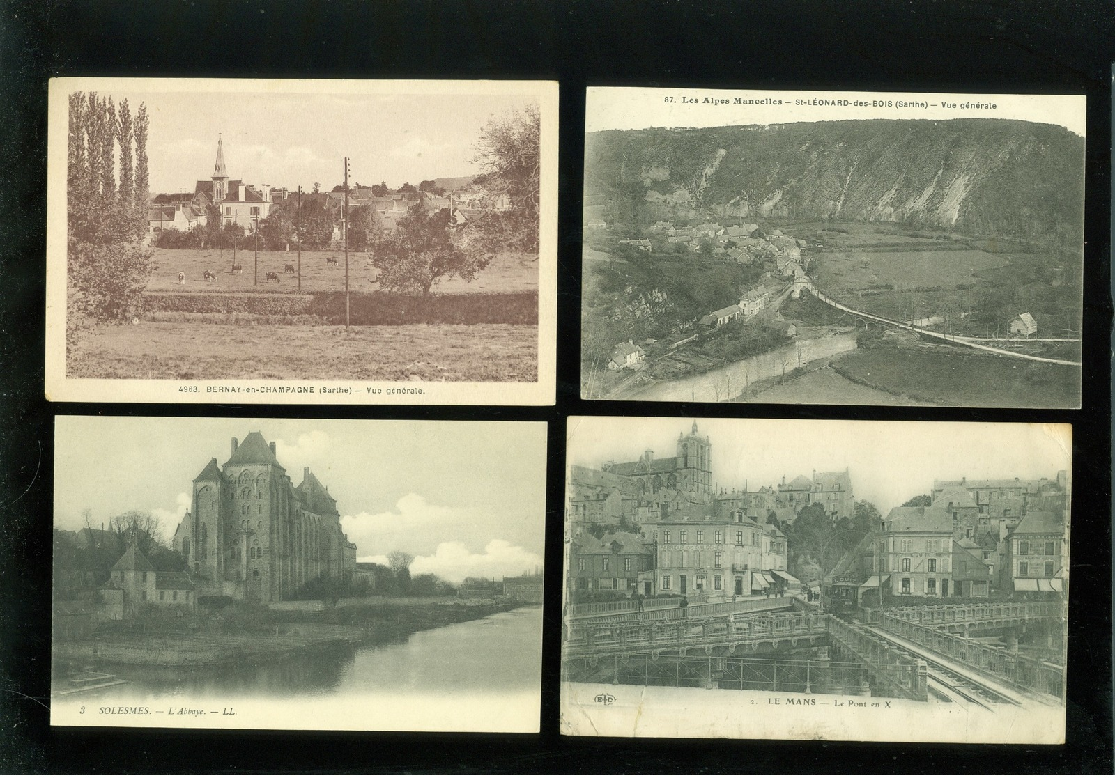 Beau lot de 60 cartes postales de France  Sarthe  Mooi lot van 60 postkaarten van Frankrijk ( 72 ) - 60 scans