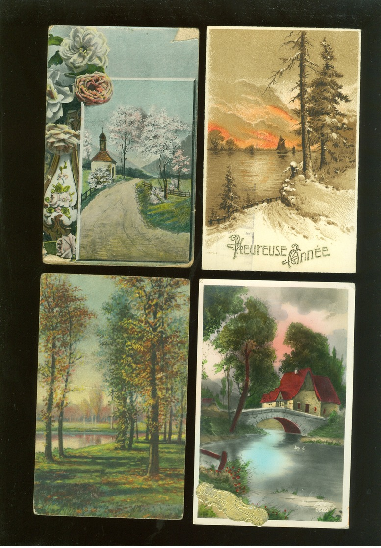 Beau Lot De 60 Cartes Postales De Fantaisie Paysages Paysage Mooi Lot Van 60 Postkaarten Fantasie Landschappen Landschap - 5 - 99 Cartes