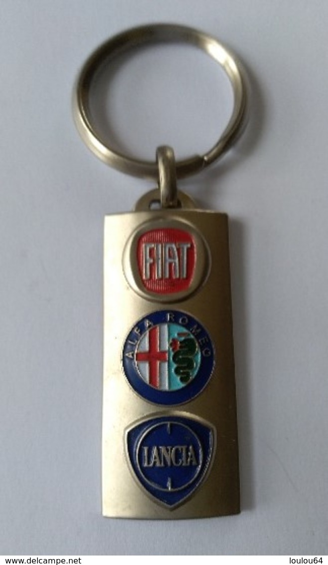 Porte-clefs - Automobiles - FIAT - LANCIA - ALFA ROMEO - Garage ASTRADA - 13100 AIX EN PROVENCE - En Métal - Superbe - - Key-rings