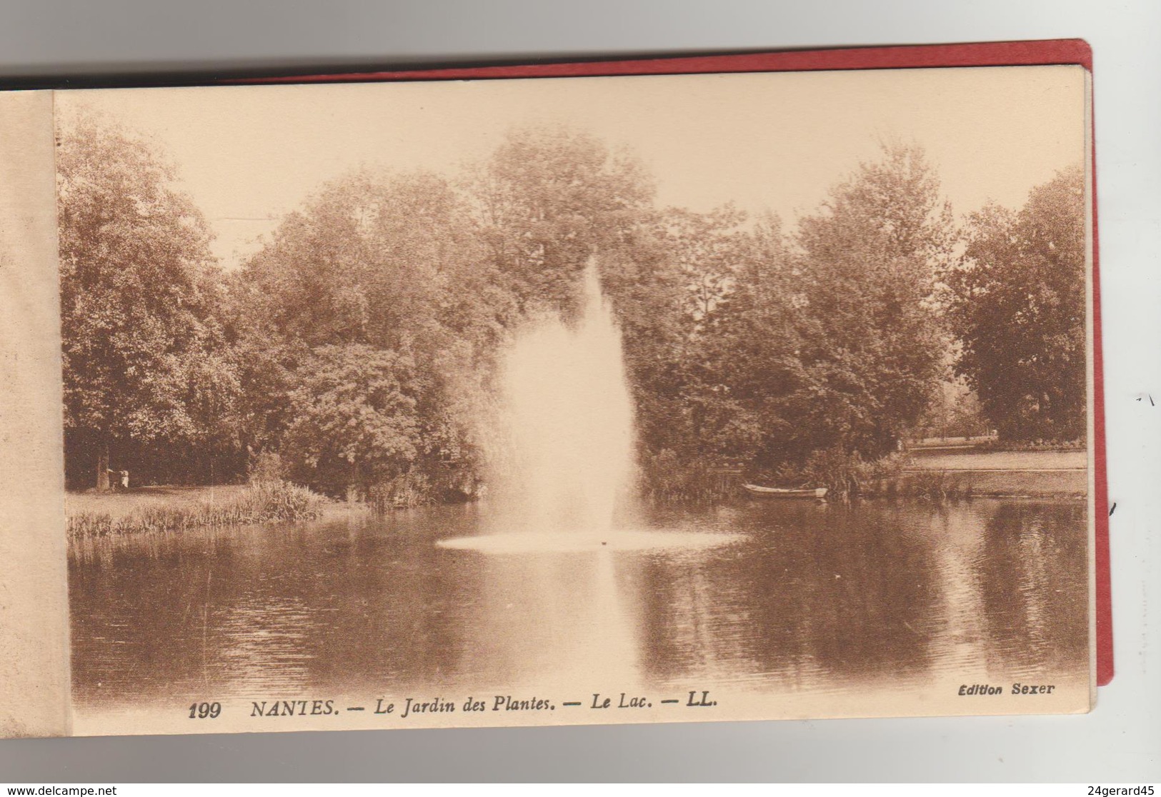 CARNET COMPLET 20 CPSM NANTES (Loire Atlantique) - Places du Commerce, de la Bourse, Duchesse Anne, Gare de la Bourse..;