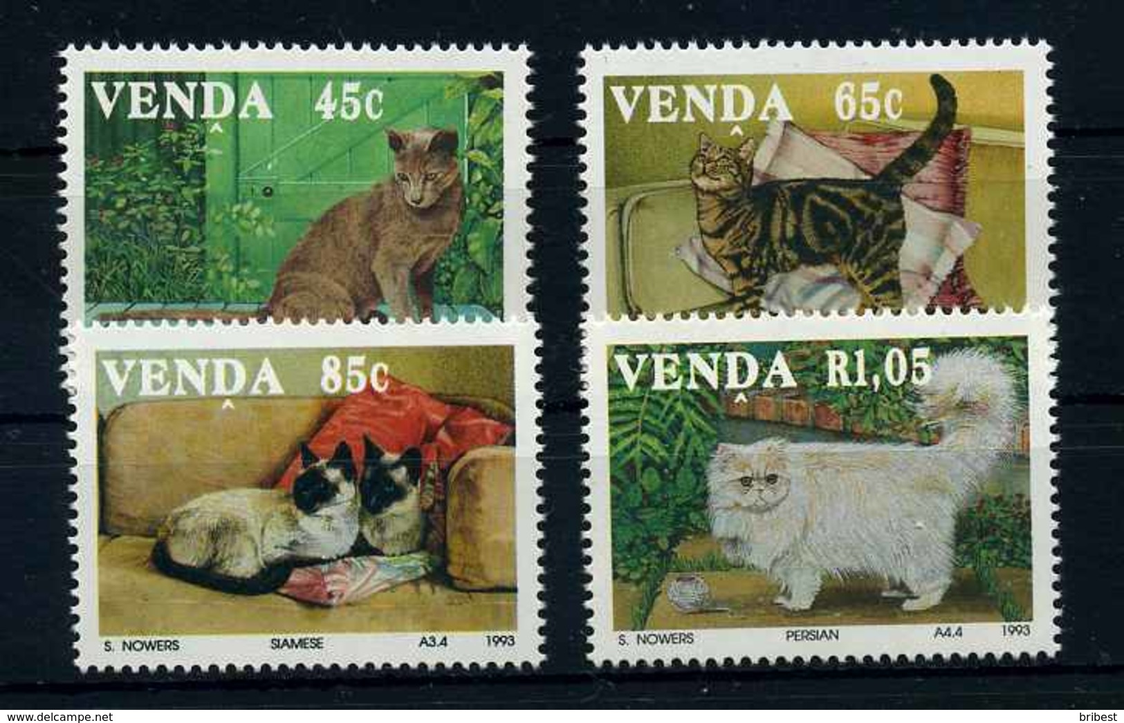 VENDA 1993 Nr 250-253 Postfrisch (107707) - Raubkatzen