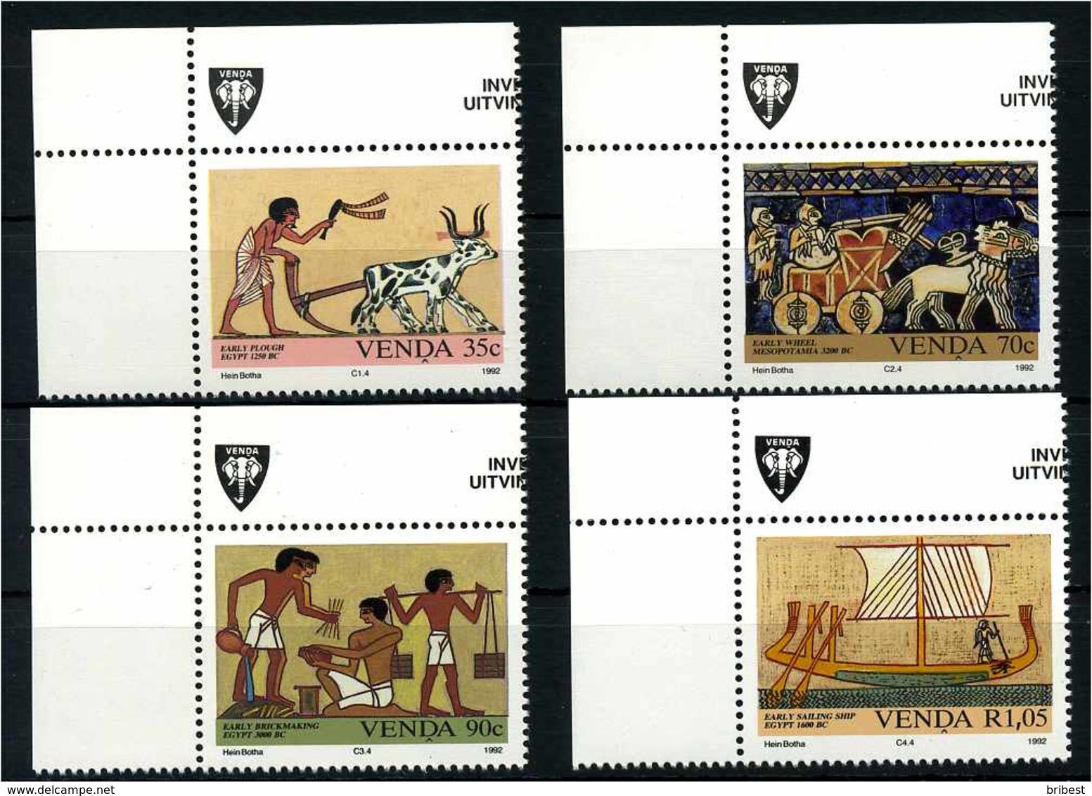 VENDA 1992 Nr 242-245 Postfrisch (107709) - Schiffahrt