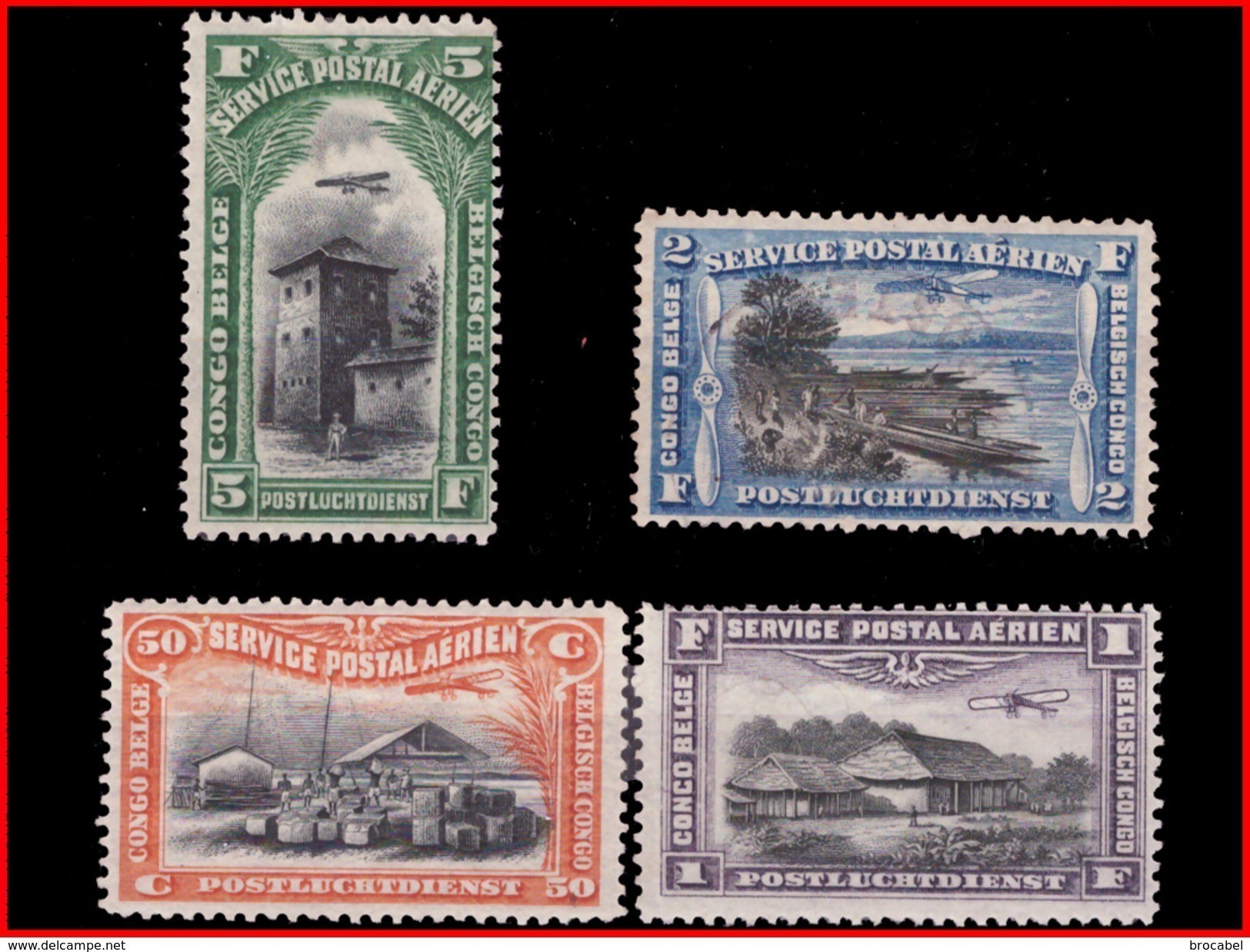 Congo PA 0001/4** / MNH - Neufs