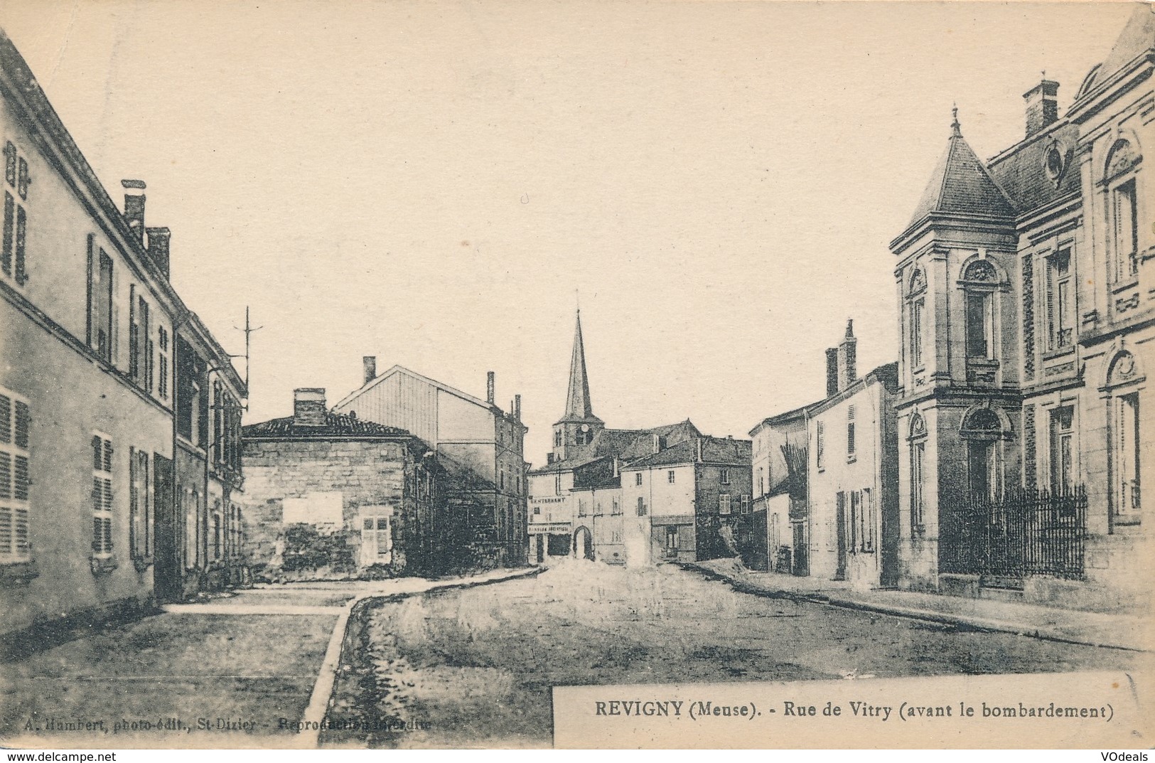 CPA - France - (55) Meuse - Revigny - Rue De Vitry - Revigny Sur Ornain