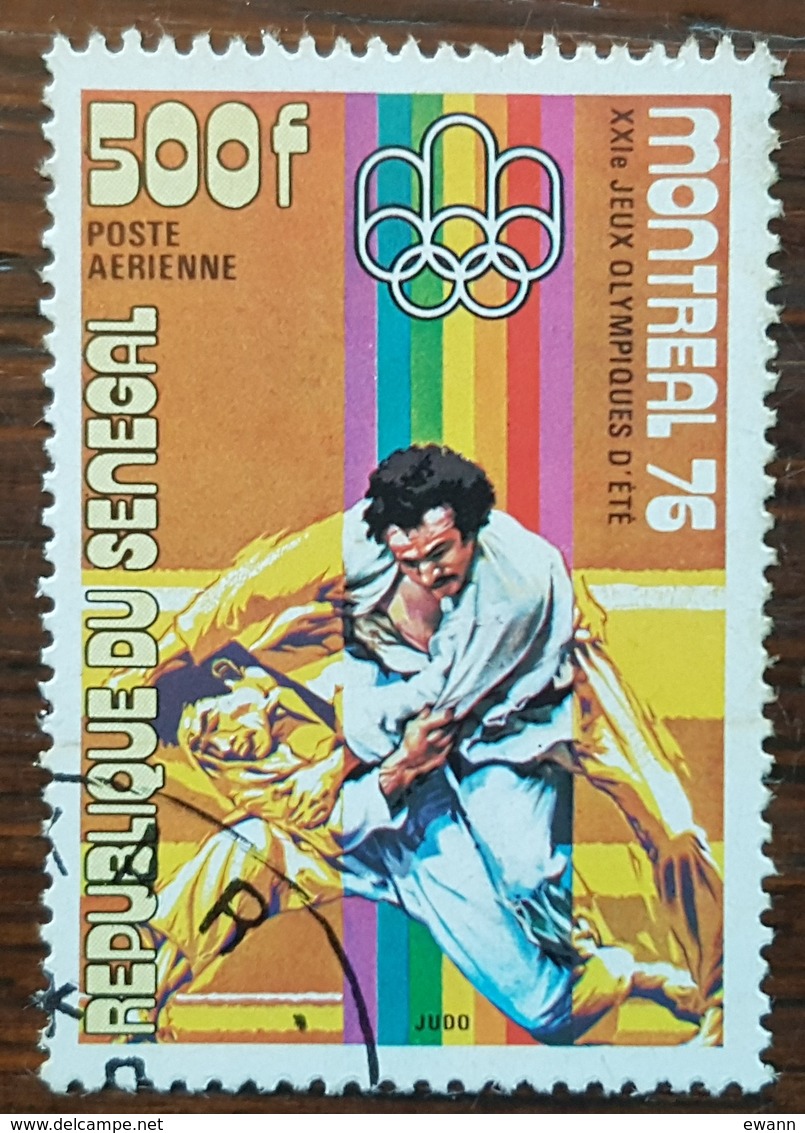 Sénégal - YT Aérien N°153 - Jeux Olympiques De Montréal  - 1976 - Oblitéré - Sénégal (1960-...)