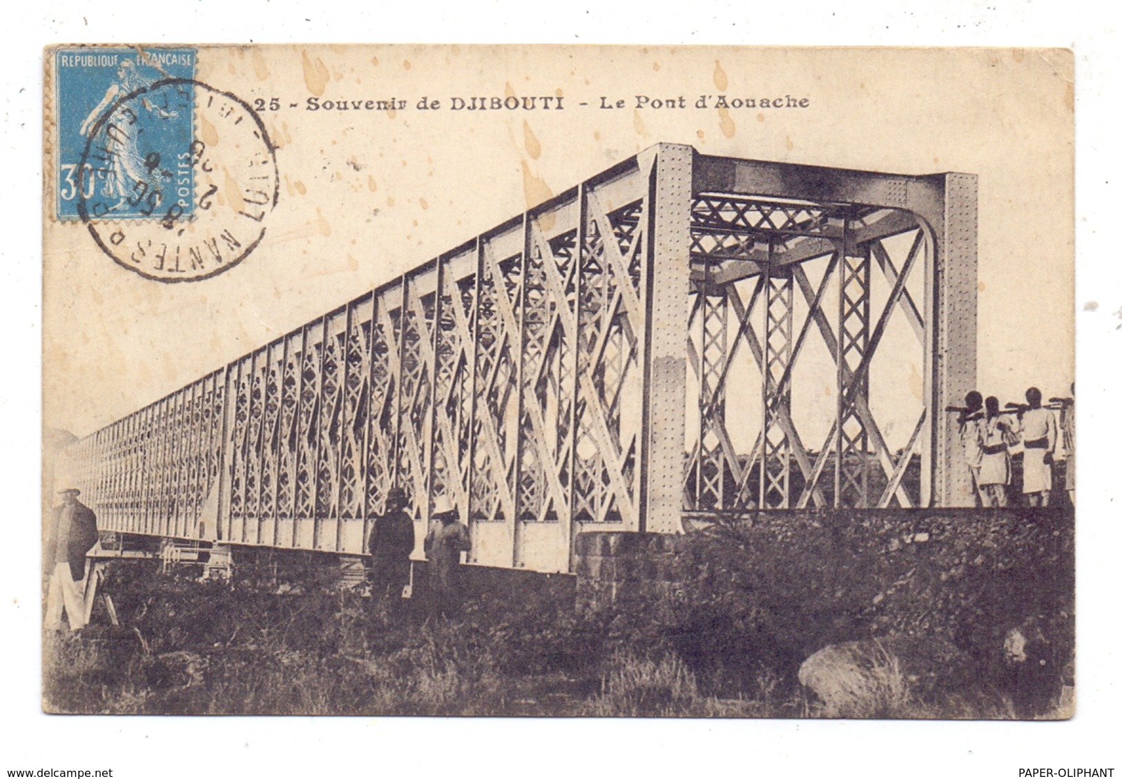 DSCHIBUTI - Le Pont D' Aouache - Dschibuti