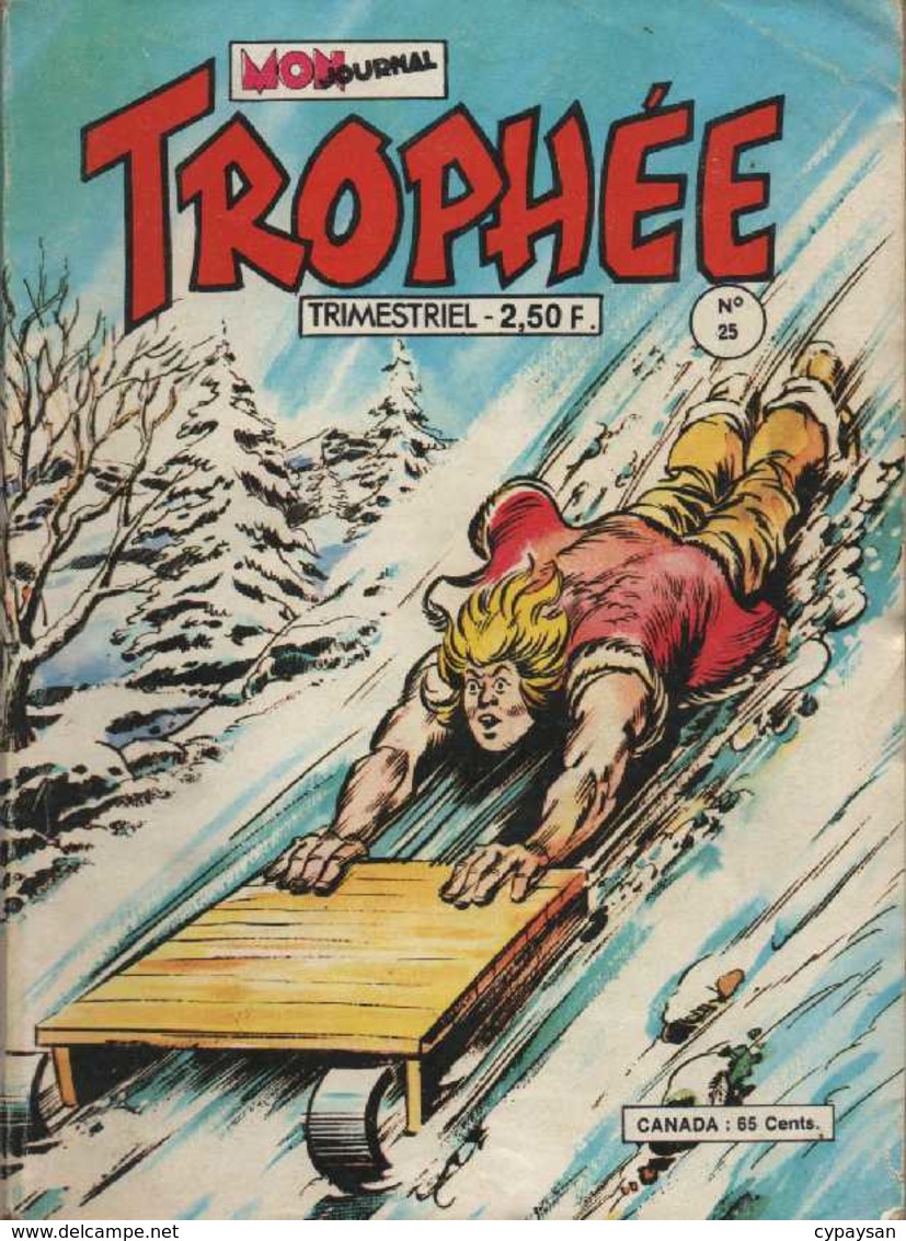 TROPHEE N° 25 BE MON JOURNAL 02-1977 - Mon Journal