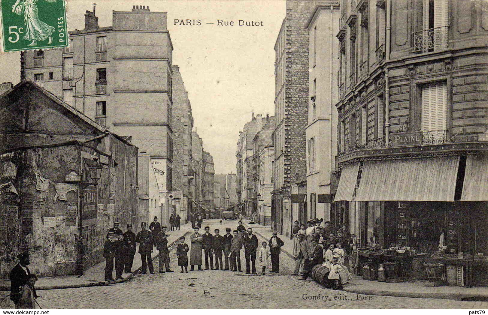 PARIS   - Rue  DUTOT - Autres & Non Classés