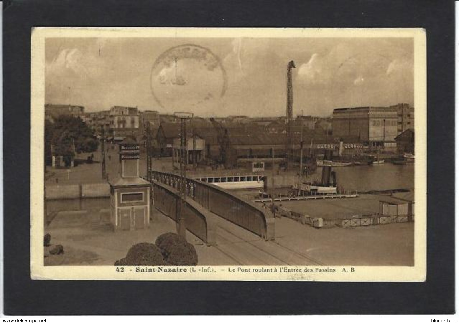 CPSM Loire Atlantique 44 Saint Nazaire Circulé - Saint Nazaire