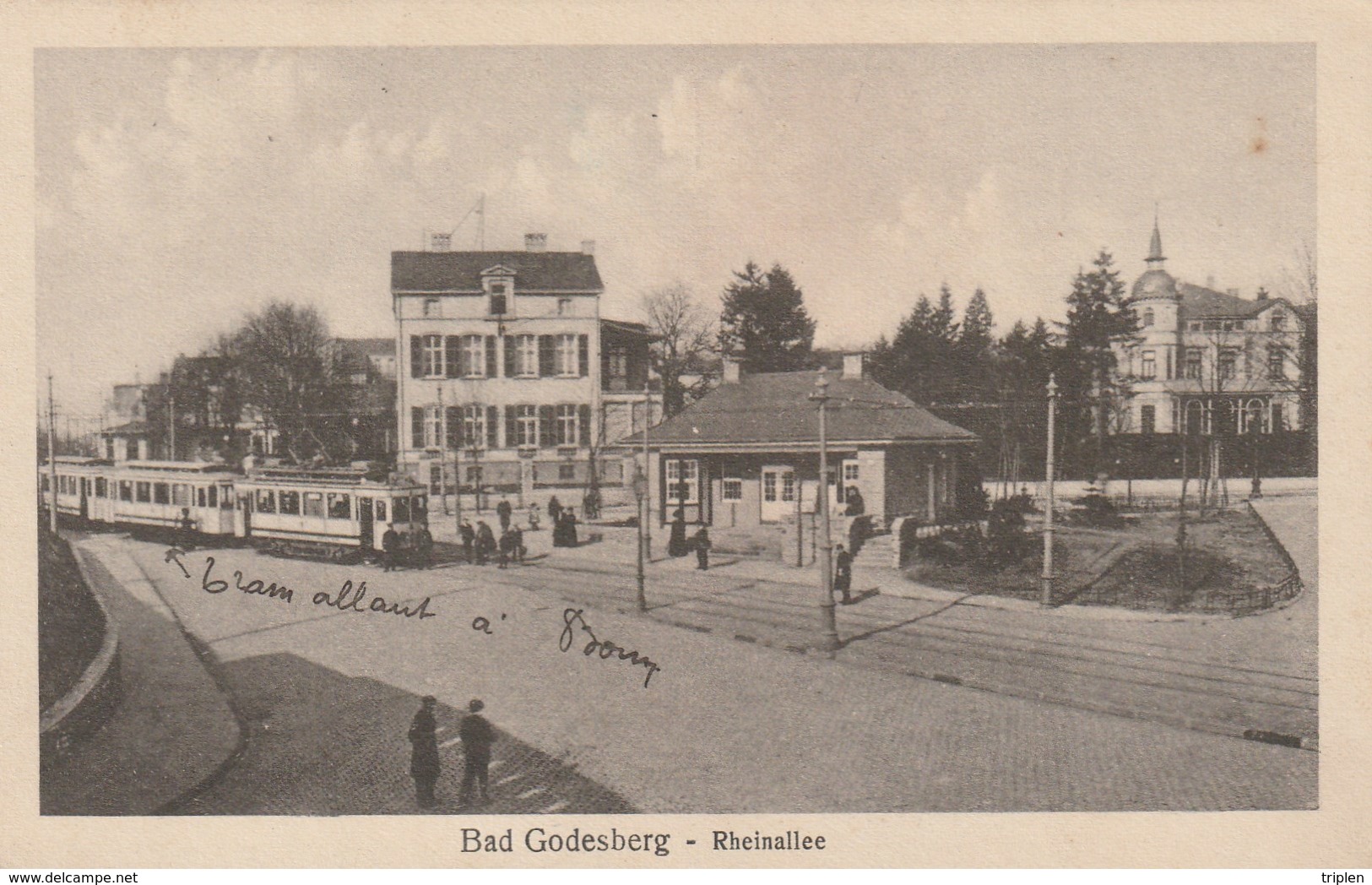 Bad Godesberg - Rheinallee - Tram - Bonn