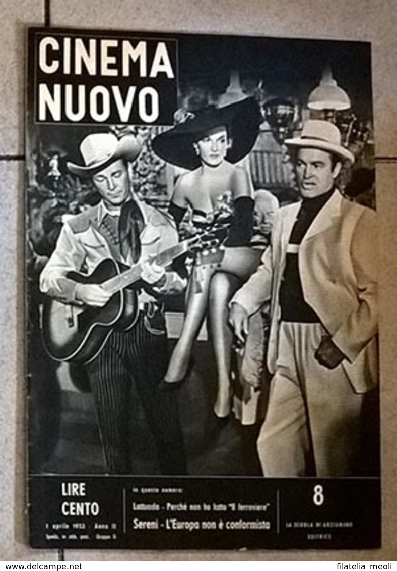 CINEMA NUOVO 1953 N°8 - Riviste