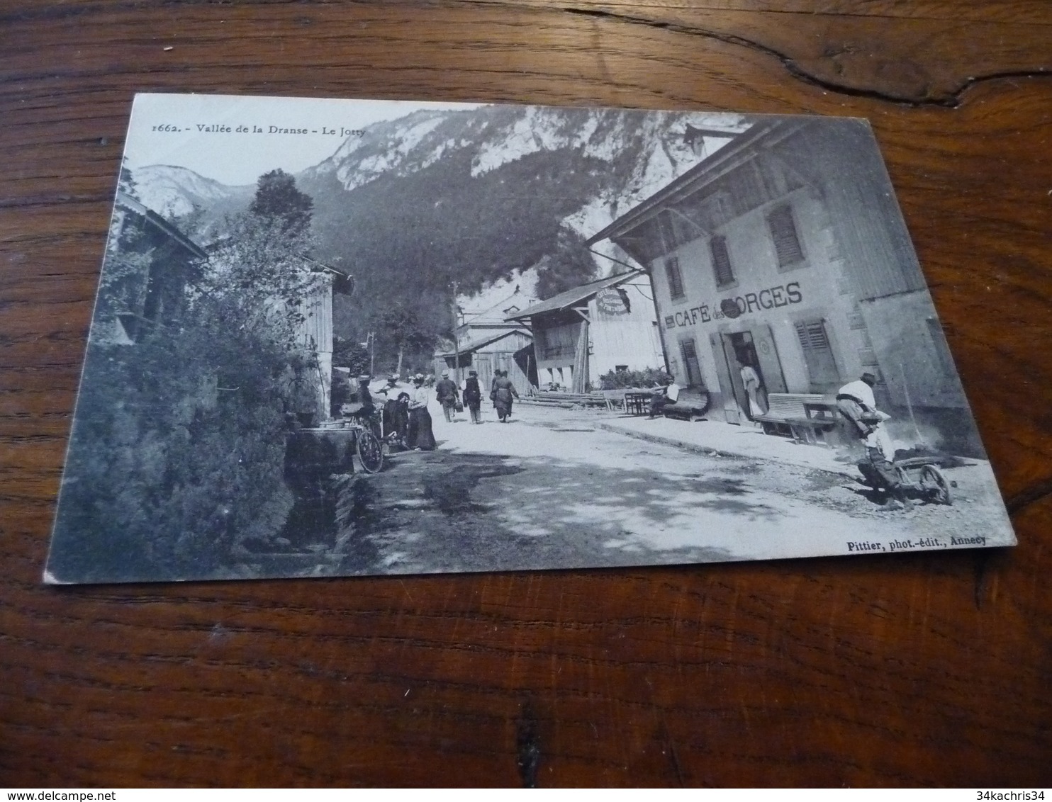 CPA 74 Haute Savoie Vallée De La Dranse Le Jotty Café Georges - Sonstige & Ohne Zuordnung