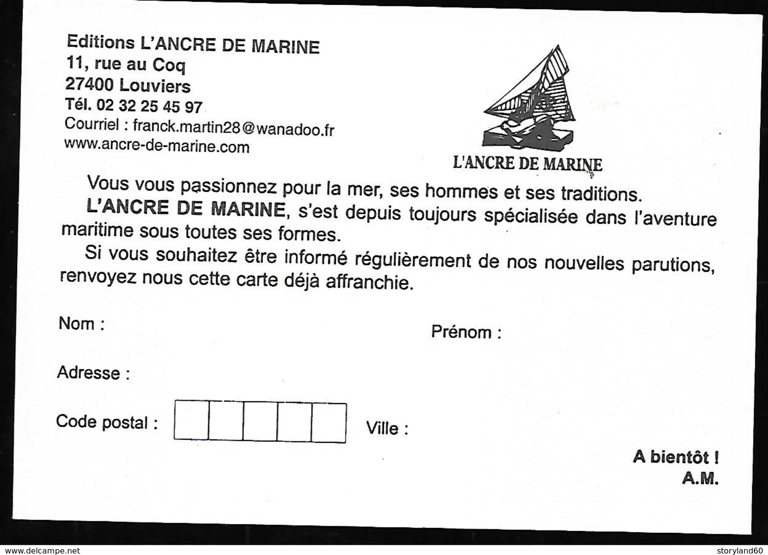 Cpm St004407 Carte Com éditions L'ancre De Marine Louviers Eure - Autres & Non Classés