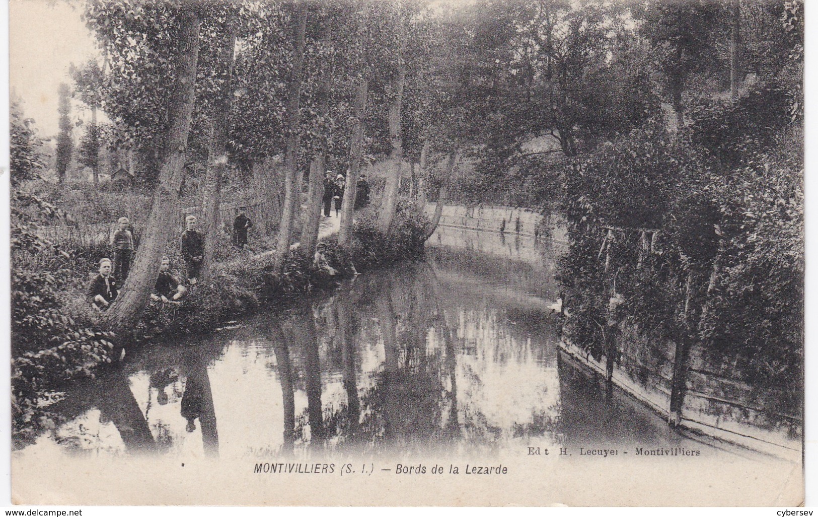 MONTIVILLIERS - Bords De La Lézarde - Groupe D'Enfants - Montivilliers