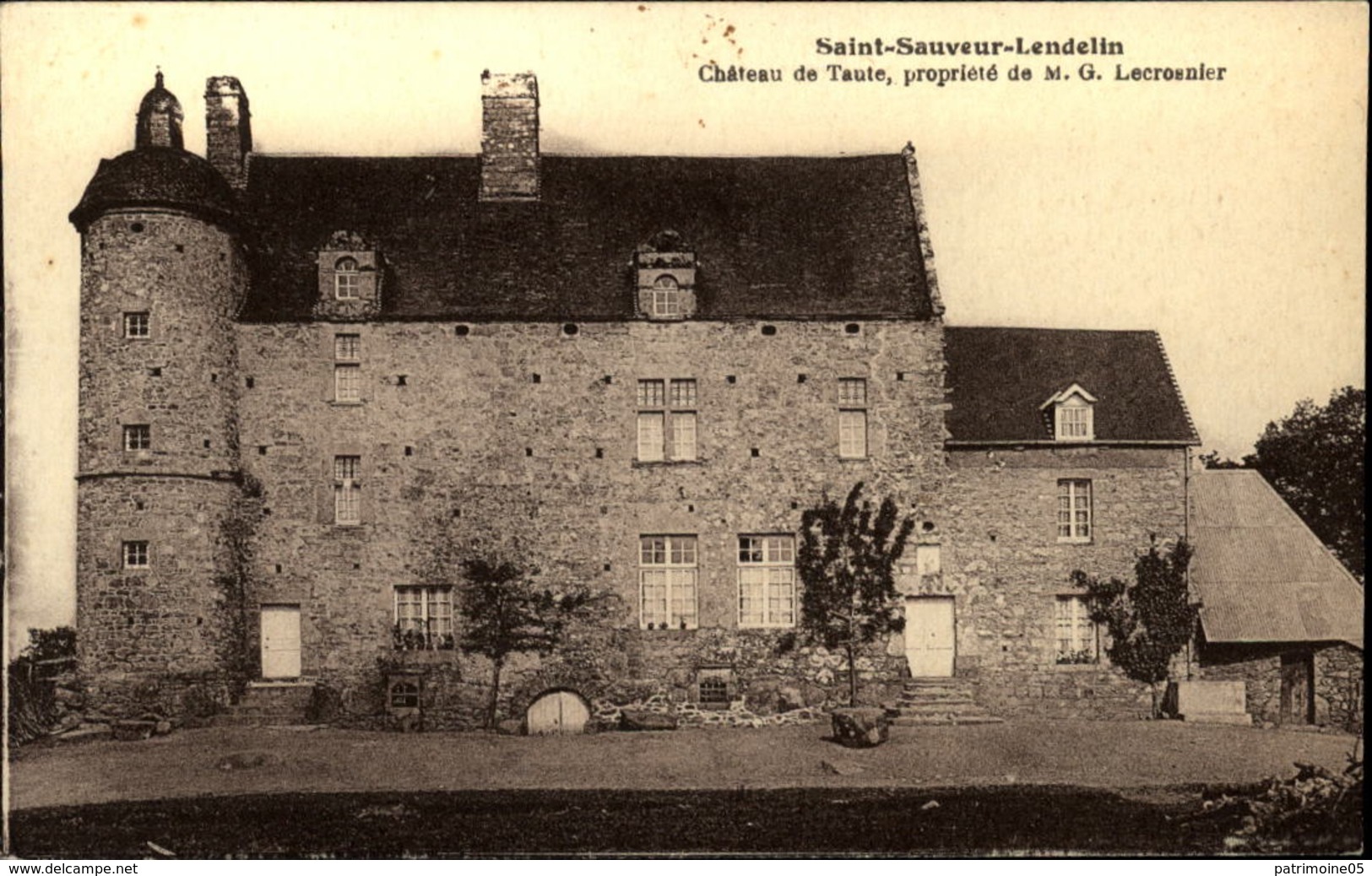 50  SAINT SAUVEUR - LENDELIN  Chateau De Taute - Sonstige & Ohne Zuordnung