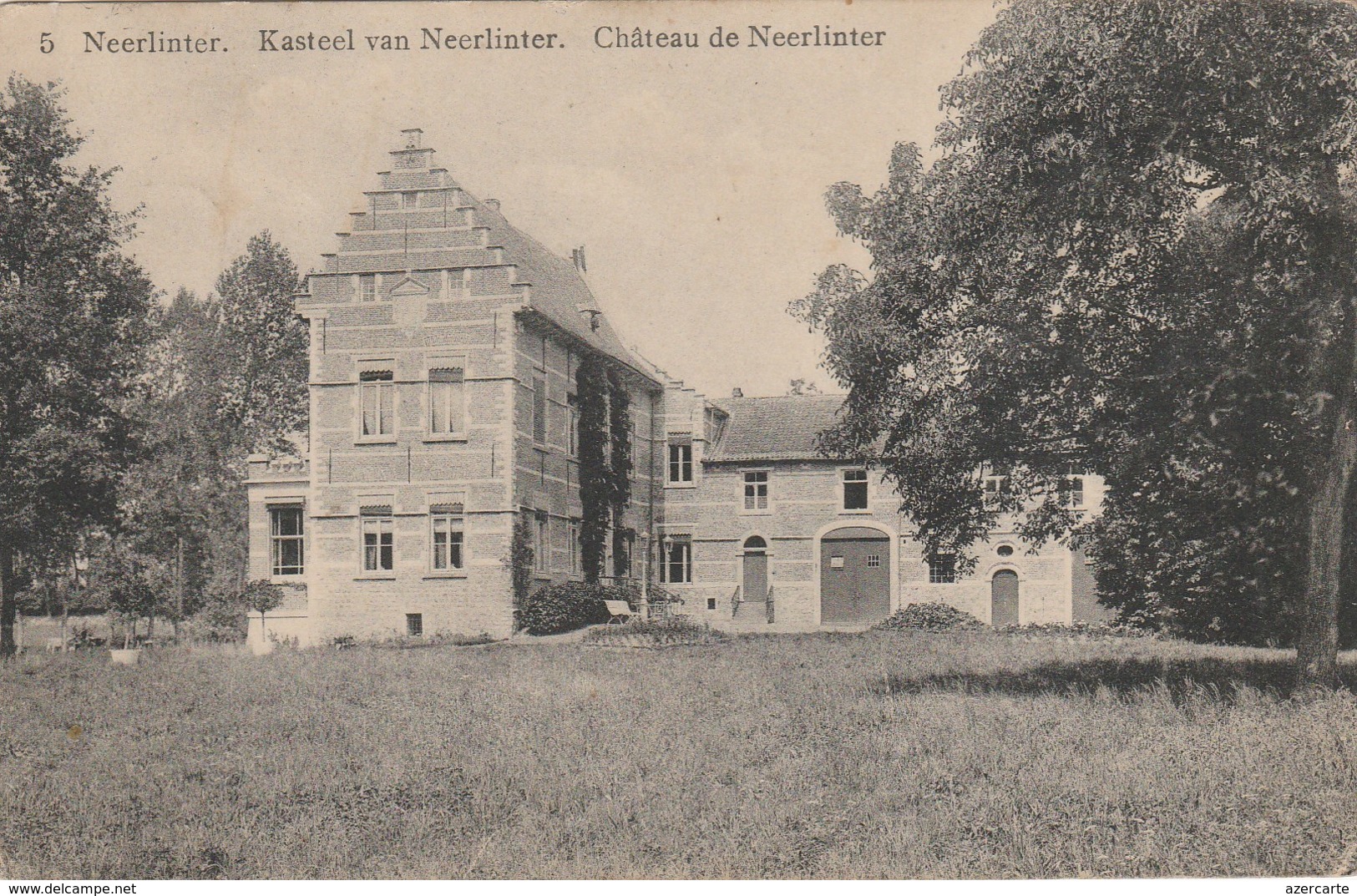 Neerlinder , Kasteel , Chateau ,n° 5 ,( Zoutleeuw , Kortenaken , Hoeleden , Ransdberg ) - Linter