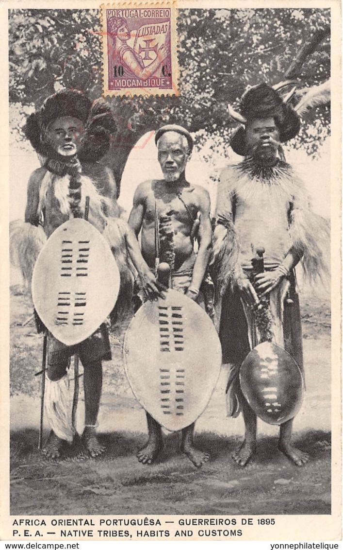 Mozambique - Ethnic / 06 - Guerreiros De 1895 - Native Tribes - Mozambico