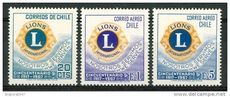 1967 Cile Lyons Set MNH** Spa91 - Cile