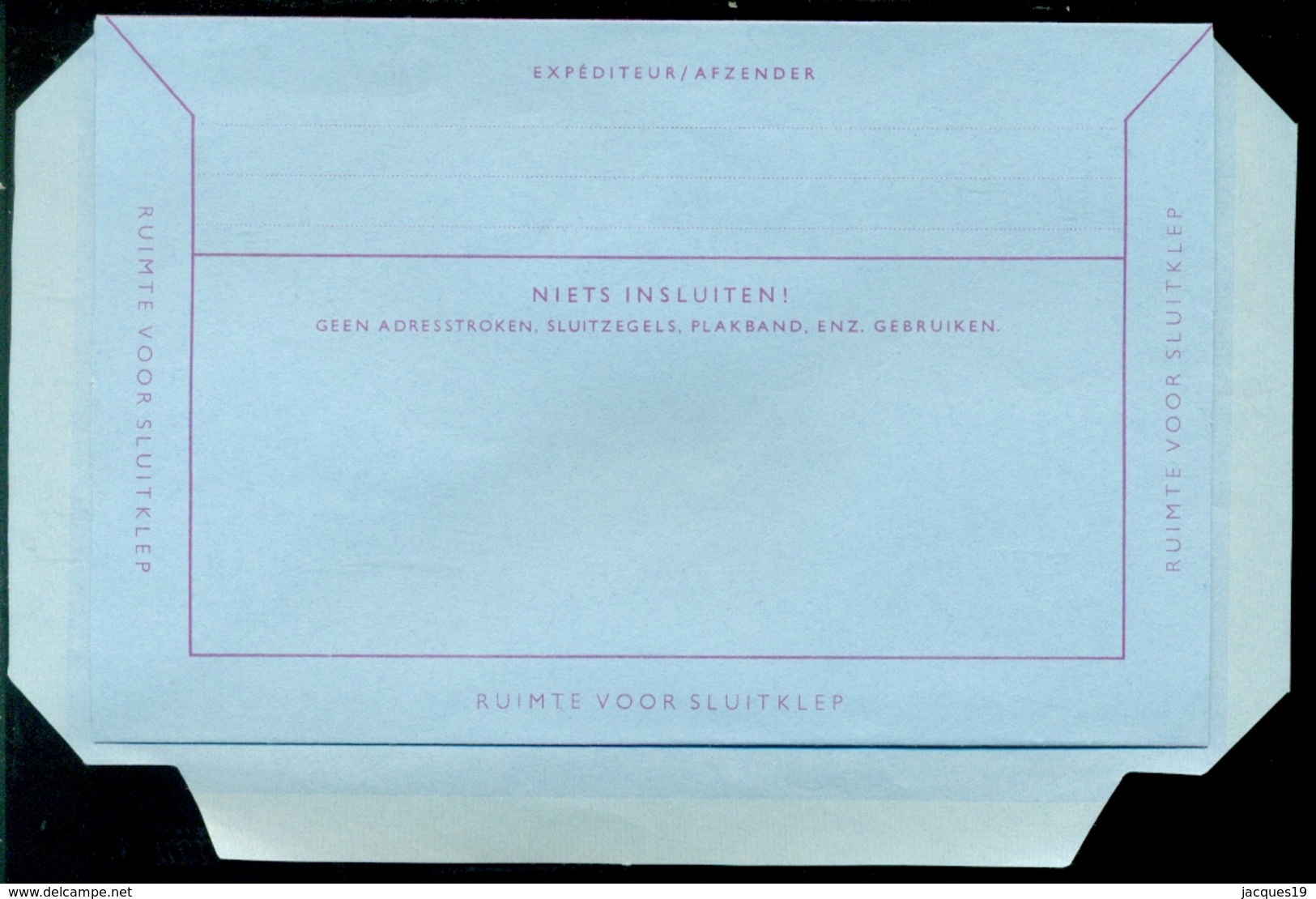 Nederland Aerogramme 45 + 20 Cent G 22 Ongebruikt Mint - Postal Stationery