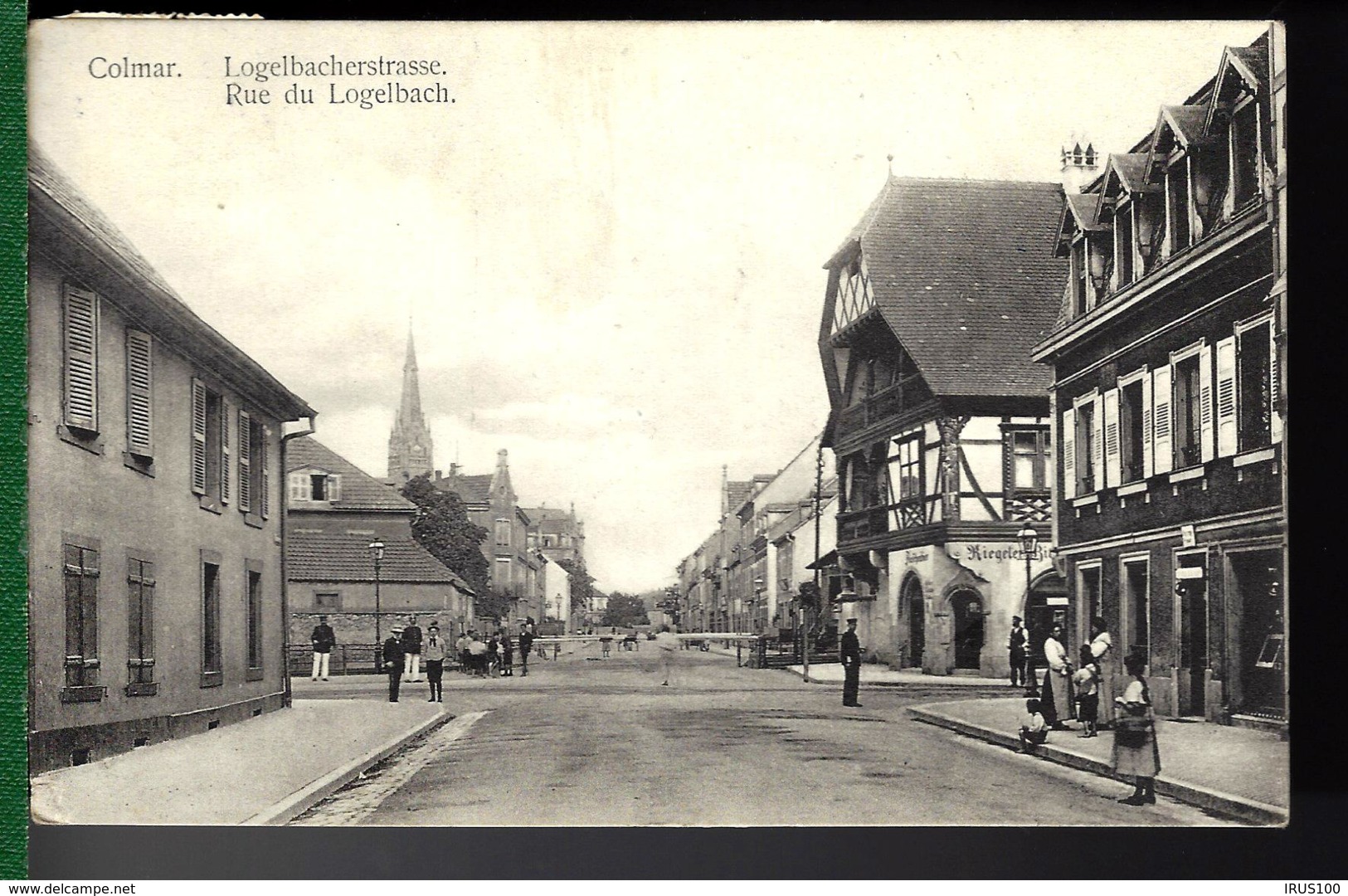 CARTE DE COLMAR - RUE DE LOGELBACH - Alsace