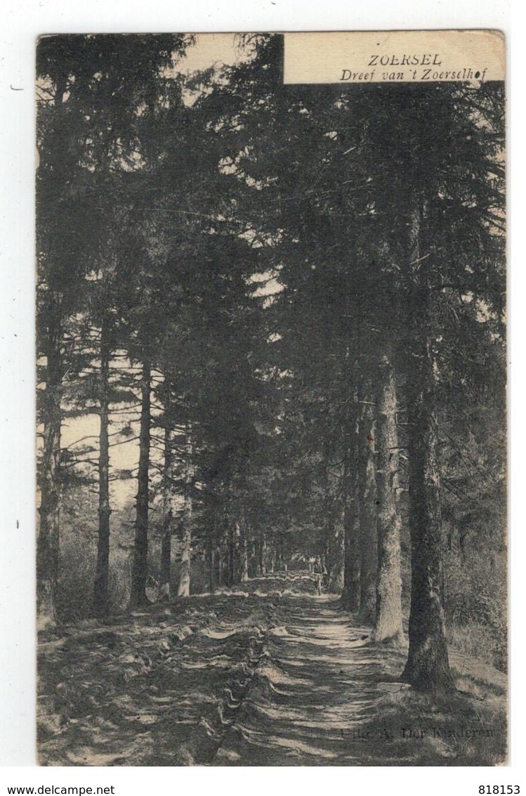 ZOERSEL  Dreef Van 't Zoerselhof 1908 - Zörsel