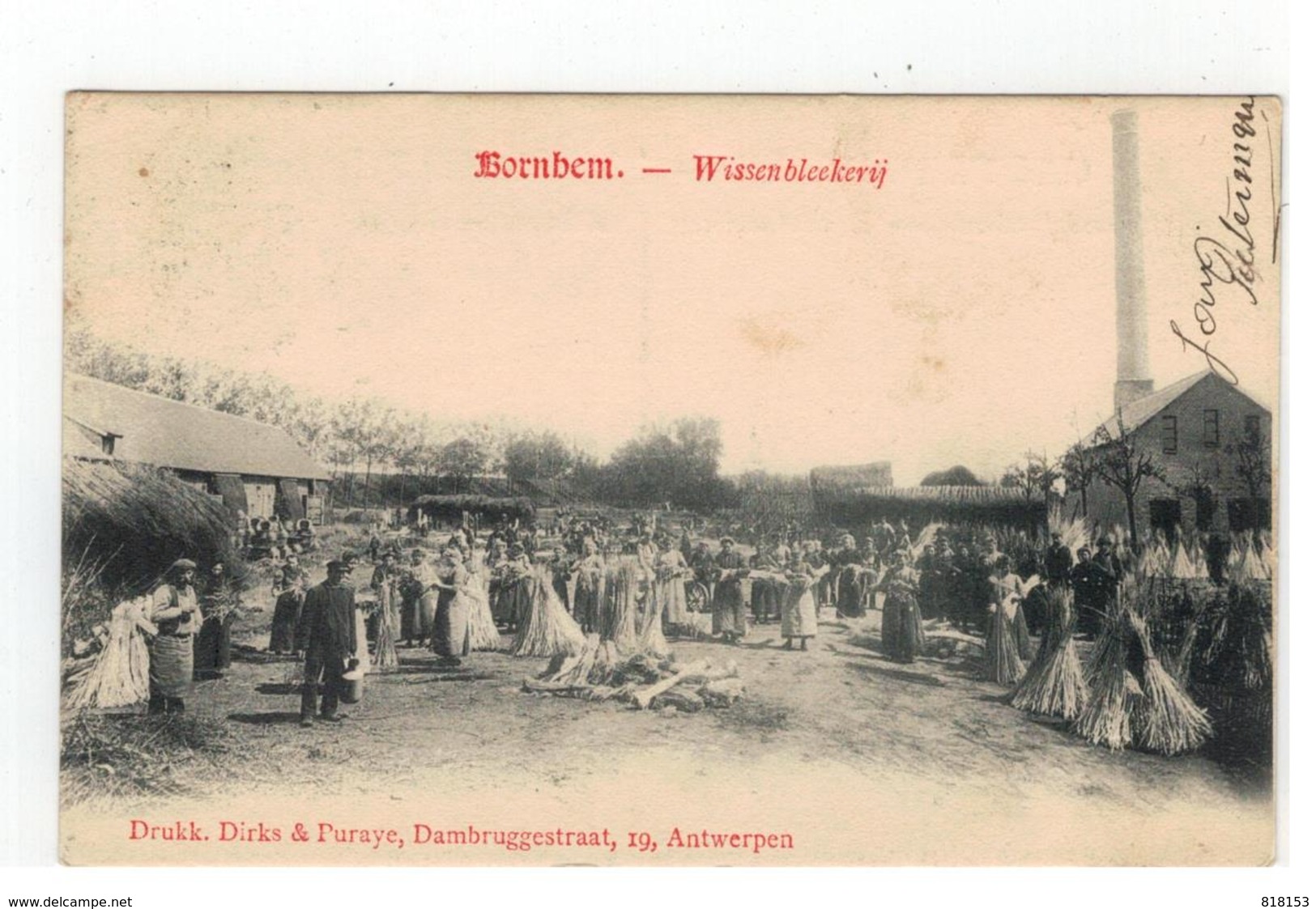 Bornhem. - Wissenbleekerij 1906 - Bornem