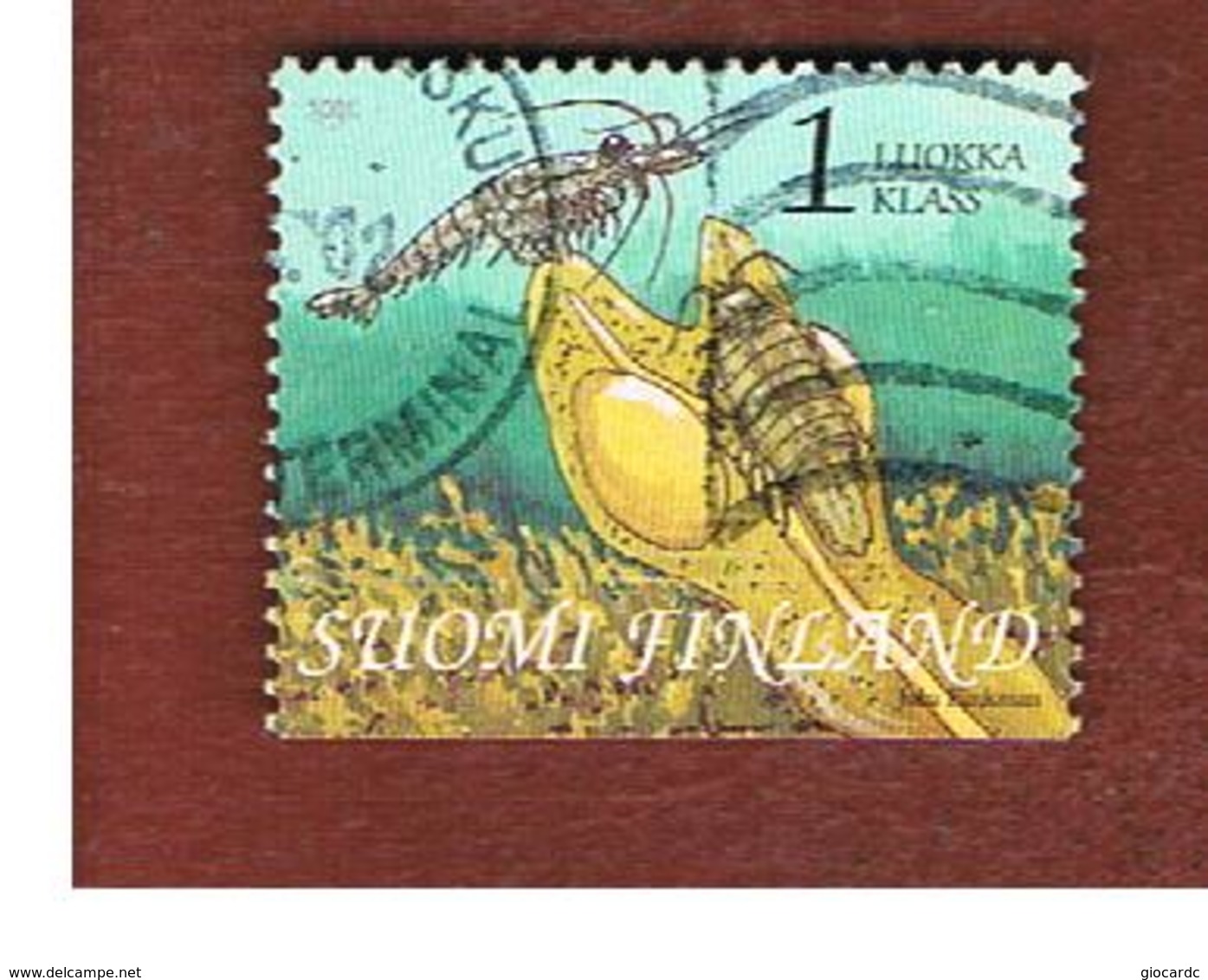 FINLANDIA (FINLAND) -  SG  1649   -    2001 GULF OF FINLAND: MARINE LIFE   -       USED ° - Usati