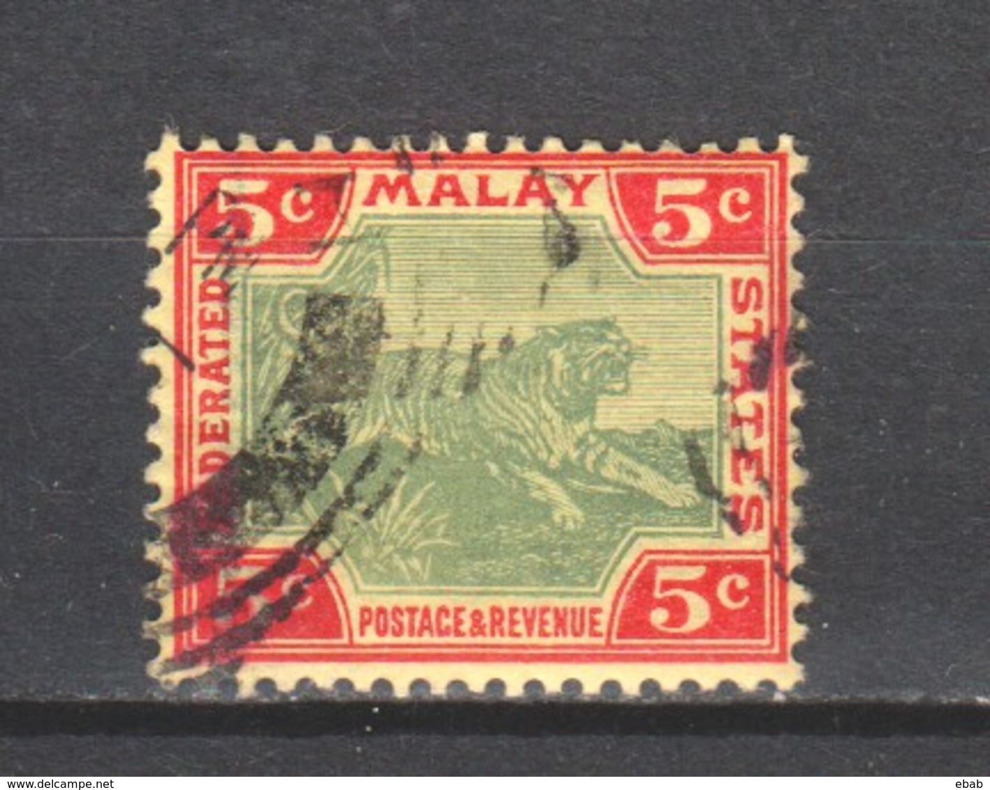 Malaysia 1901 Mi 18 Canceled - Fédération De Malaya