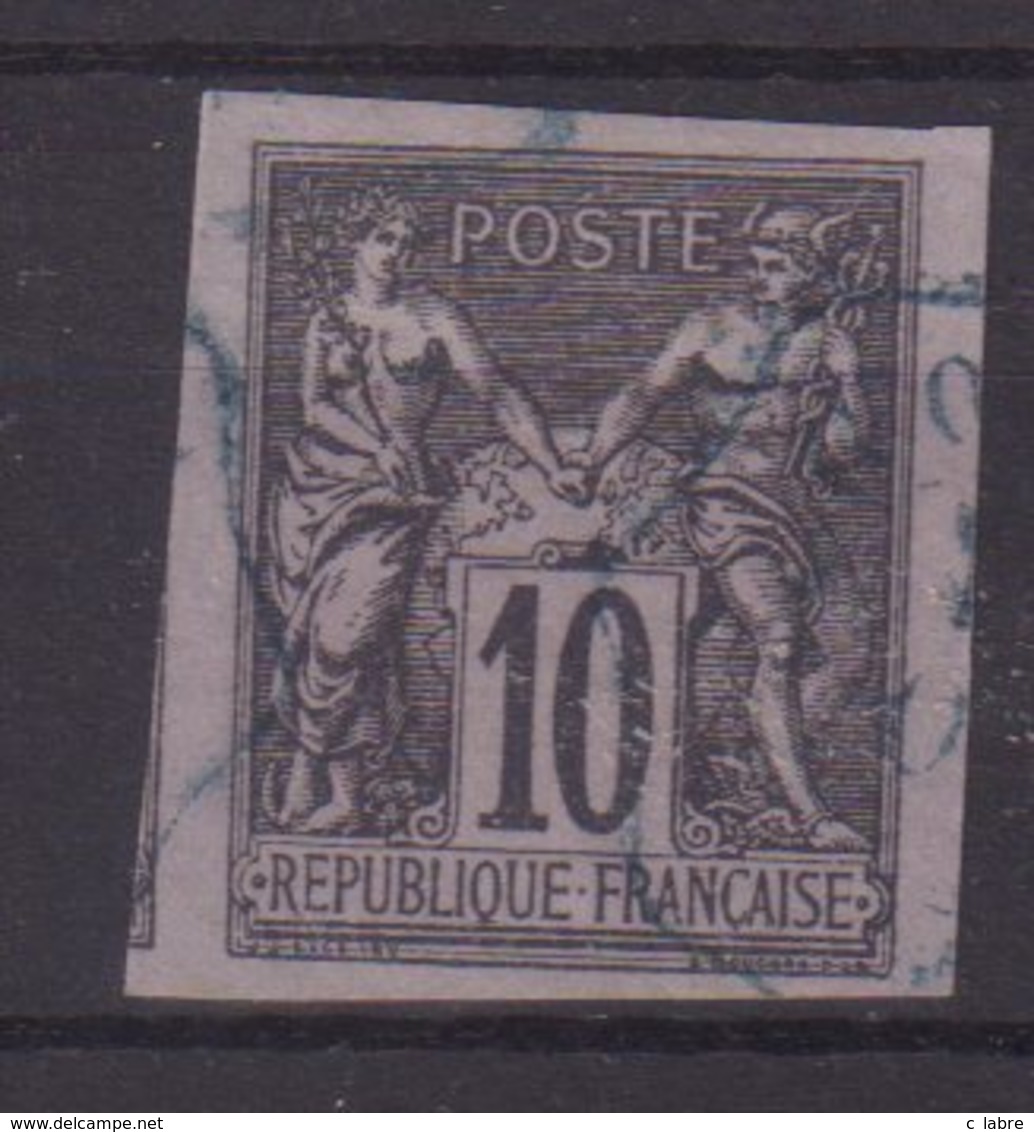 FRANCE : COLONIES GENERALES . N° 40 . OBL . TB . 1878/80 . - Sage