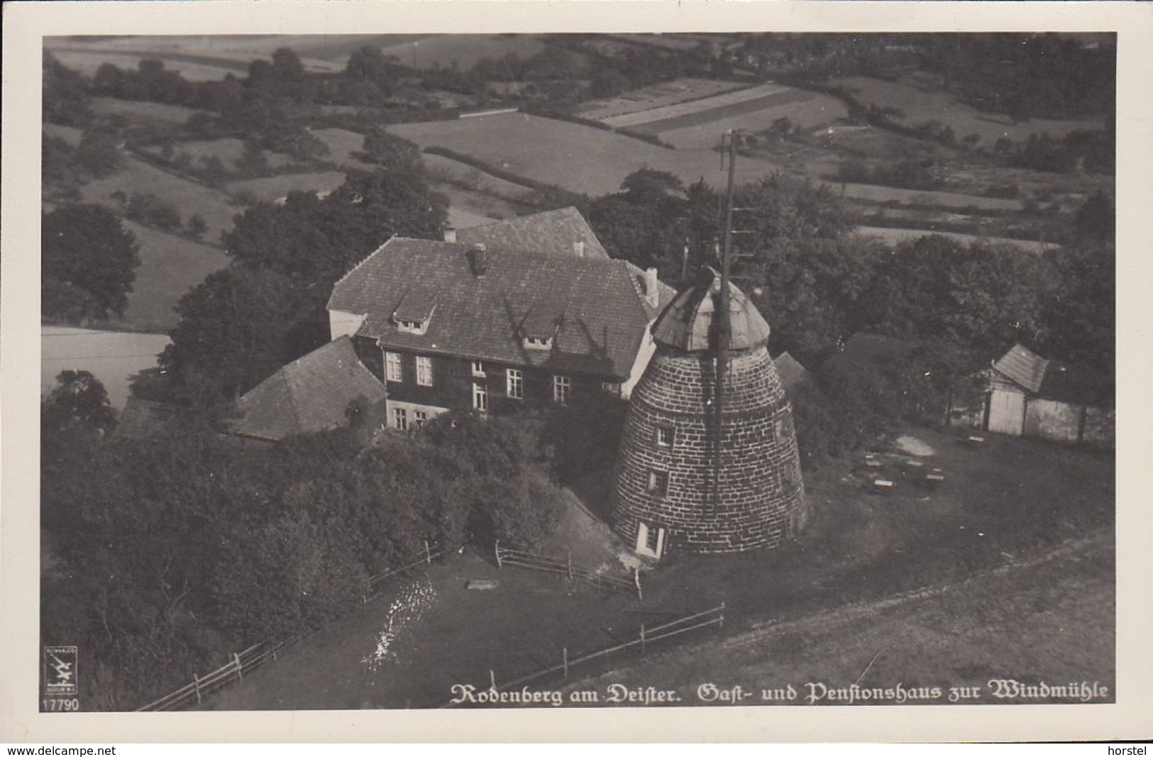 D-31552 Rodenberg - Am Deister - Gasthaus - Pension "Zur Windmühle" - Echte Fotografie - Schaumburg