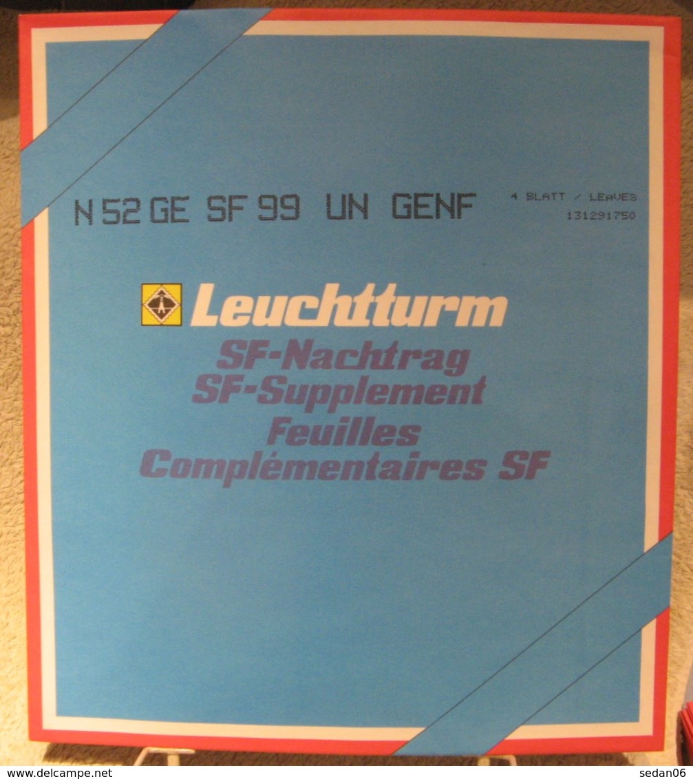 Leuchtturm - JEU O.N.U. GENEVE 1999 SF (Avec Pochettes) - Pré-Imprimés