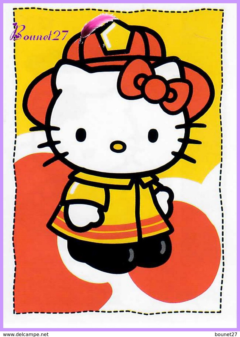 Vignette Autocollante PANINI De 2011 " HELLO KITTY Image N° 90 Normale " Pour L'album B-COOL - Otros & Sin Clasificación