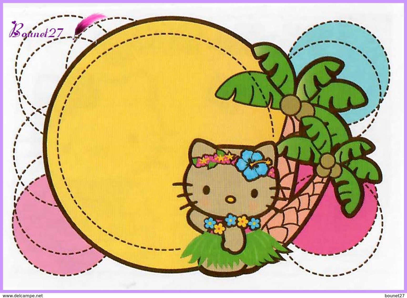 Vignette Autocollante PANINI De 2011 " HELLO KITTY Image N° 99 Normale " Pour L'album B-COOL - Sonstige & Ohne Zuordnung