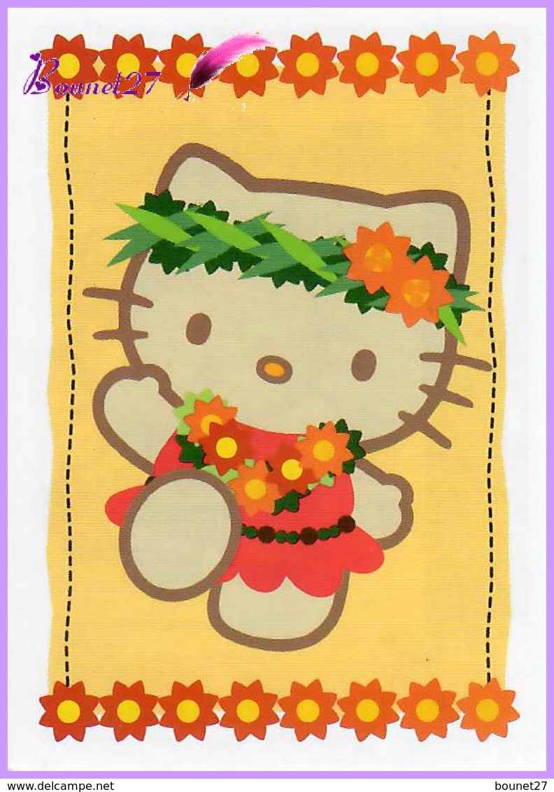 Vignette Autocollante PANINI De 2011 " HELLO KITTY Image N° 103 Normale " Pour L'album B-COOL - Autres & Non Classés