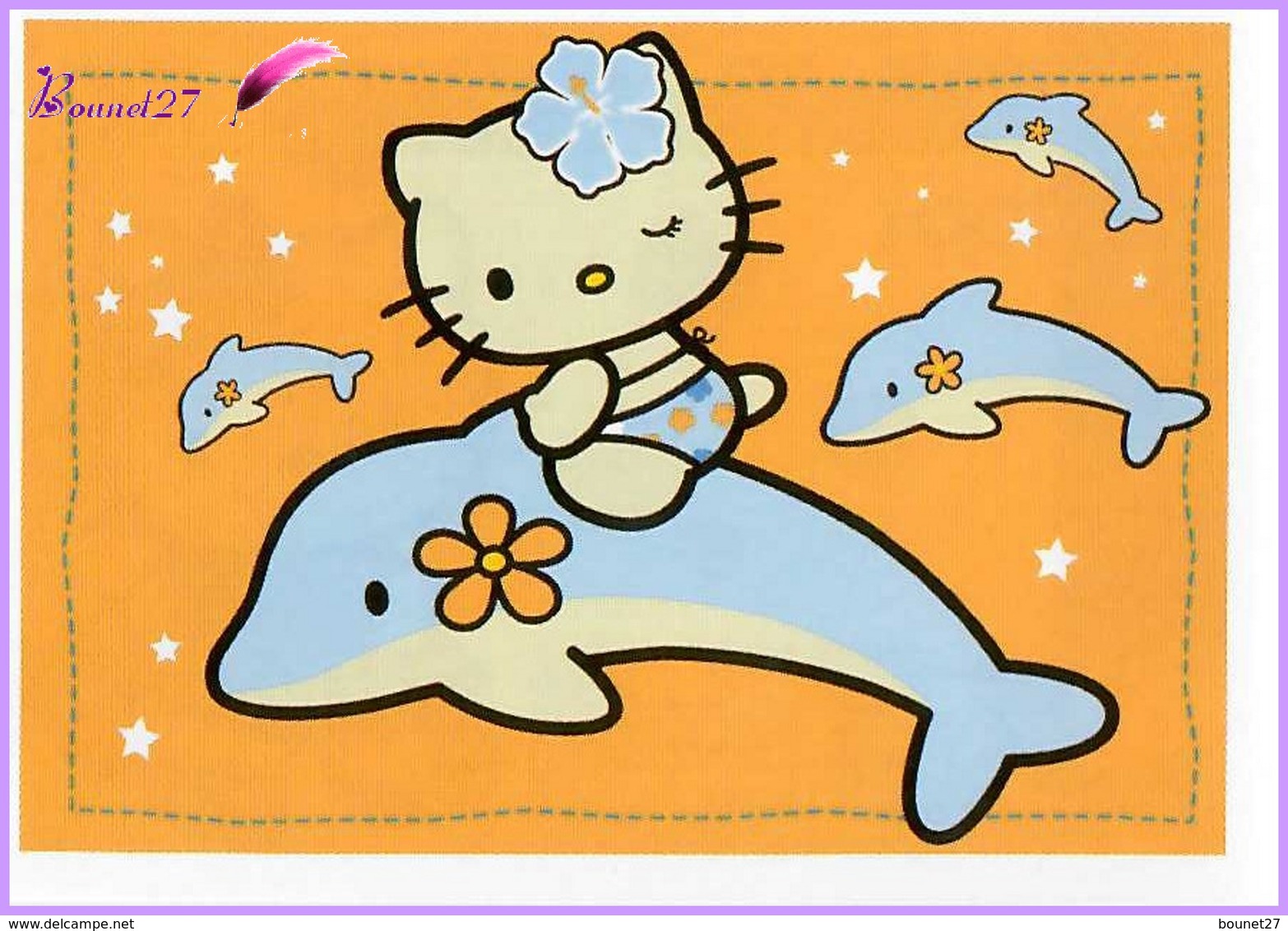 Vignette Autocollante PANINI De 2011 " HELLO KITTY Image N° 105 Normale " Pour L'album B-COOL - Sonstige & Ohne Zuordnung