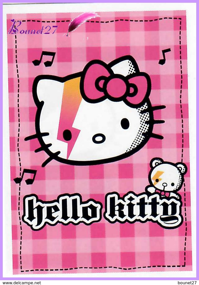Vignette Autocollante PANINI De 2011 " HELLO KITTY Image N° 111 Normale " Pour L'album B-COOL - Autres & Non Classés