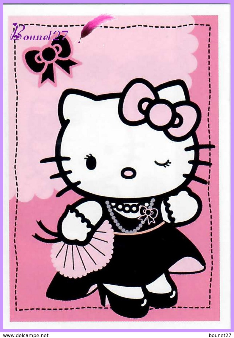 Vignette Autocollante PANINI De 2011 " HELLO KITTY Image N° 120 Normale " Pour L'album B-COOL - Other & Unclassified