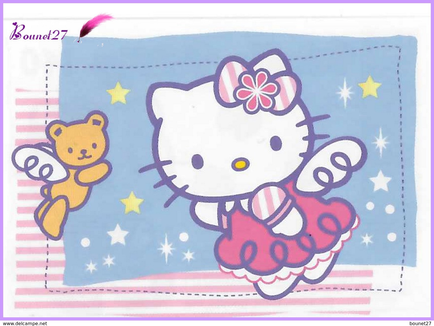 Vignette Autocollante PANINI De 2011 " HELLO KITTY Image N° 140 Normale " Pour L'album B-COOL - Sonstige & Ohne Zuordnung