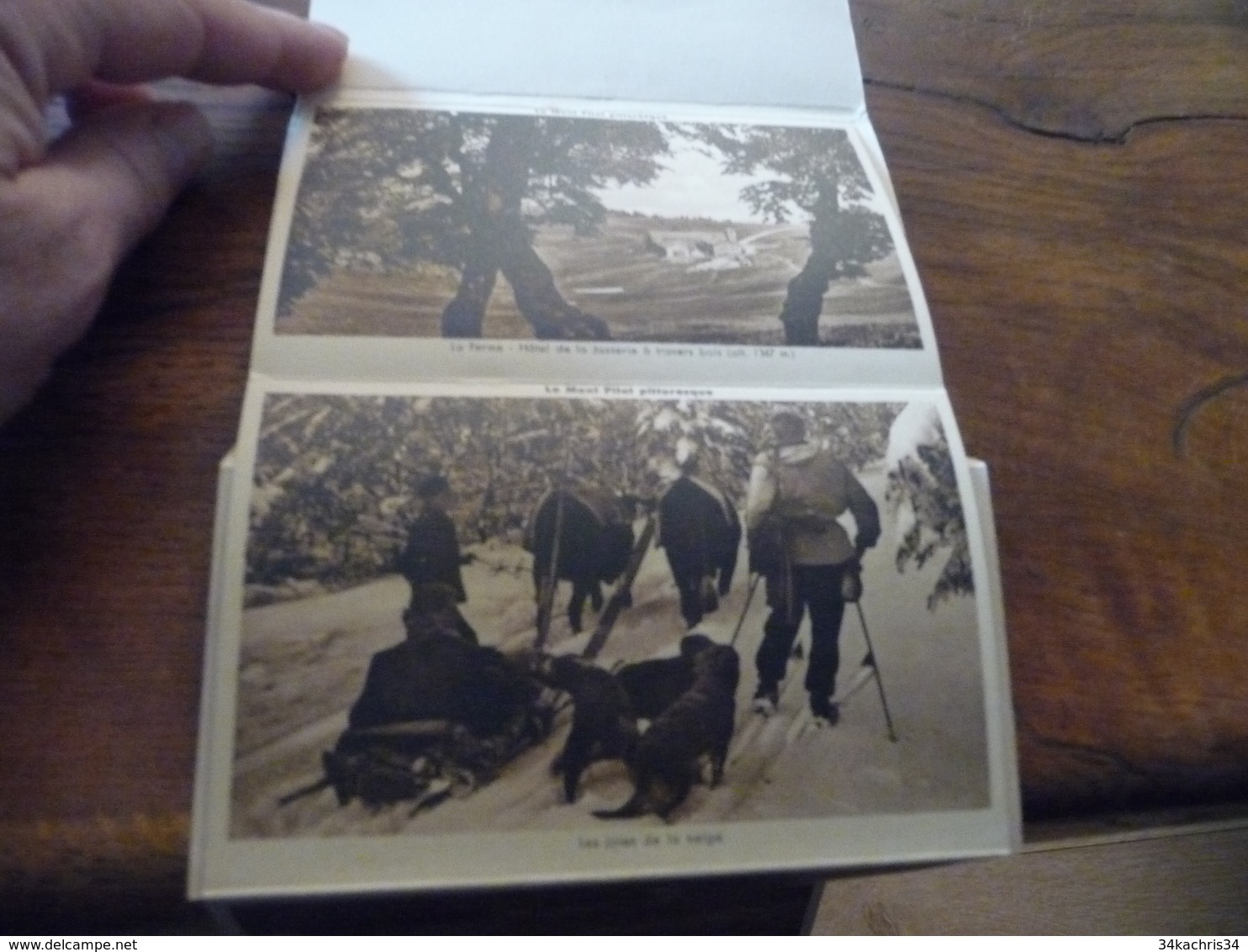 Carnet CPA 42 Loire Le Mont Pilat Ferme Hôtel De La Jassière Par La Valla En Gier - Mont Pilat