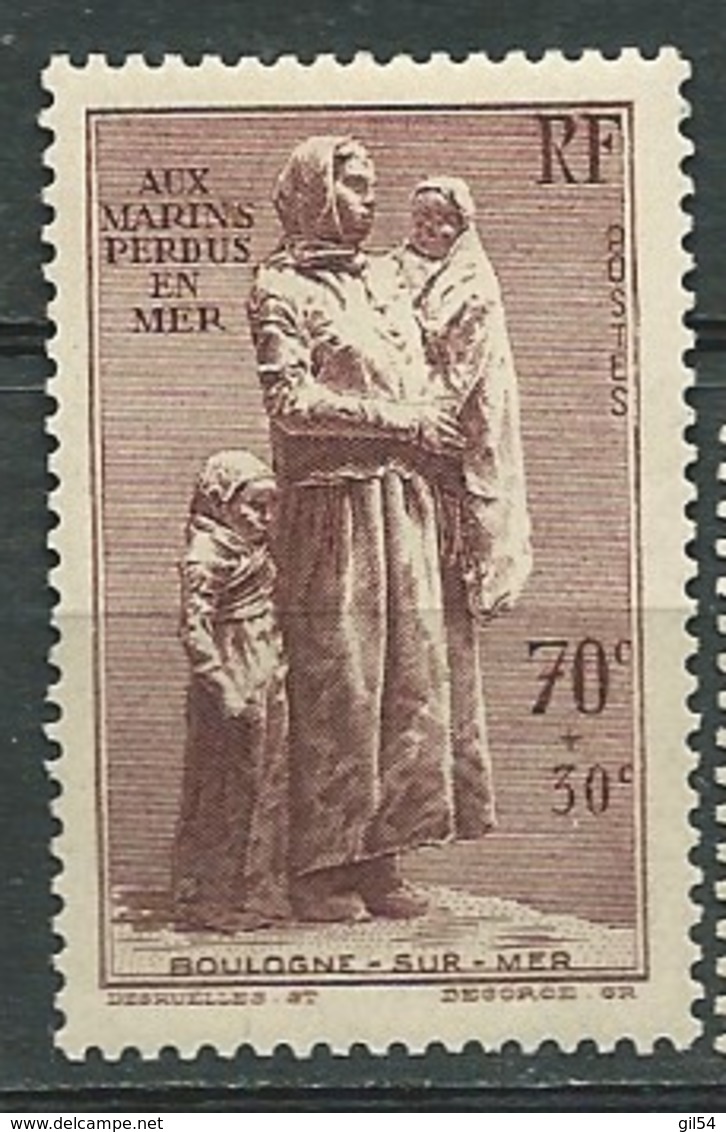 France  - Yvert N° 447 *    Abc28425 - Neufs