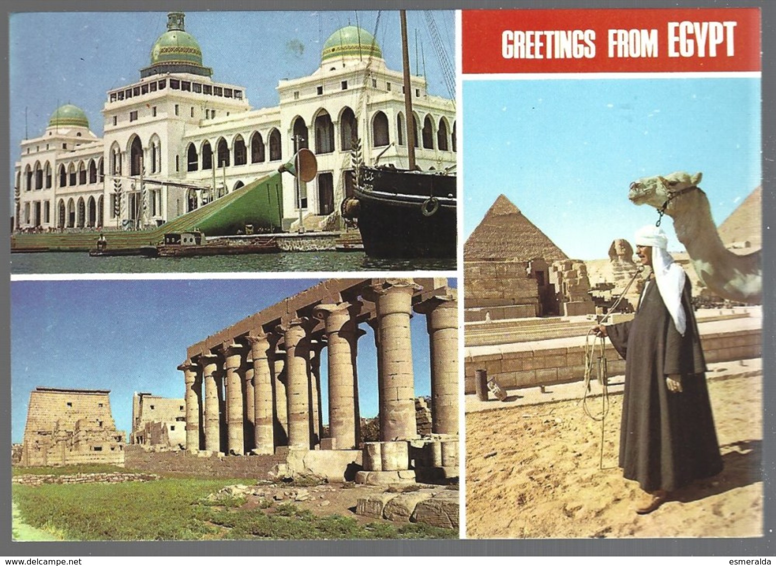 CP Greetings From Egypt, Multiviews - Autres & Non Classés