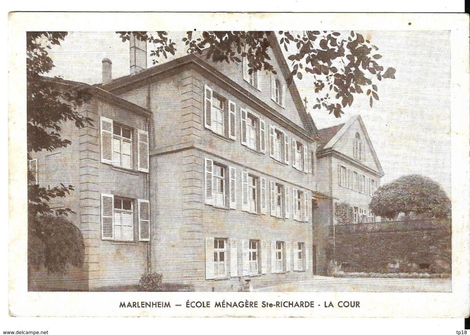 Marlenheim Ecole Ménagere St Richarde..la Cour - Otros & Sin Clasificación