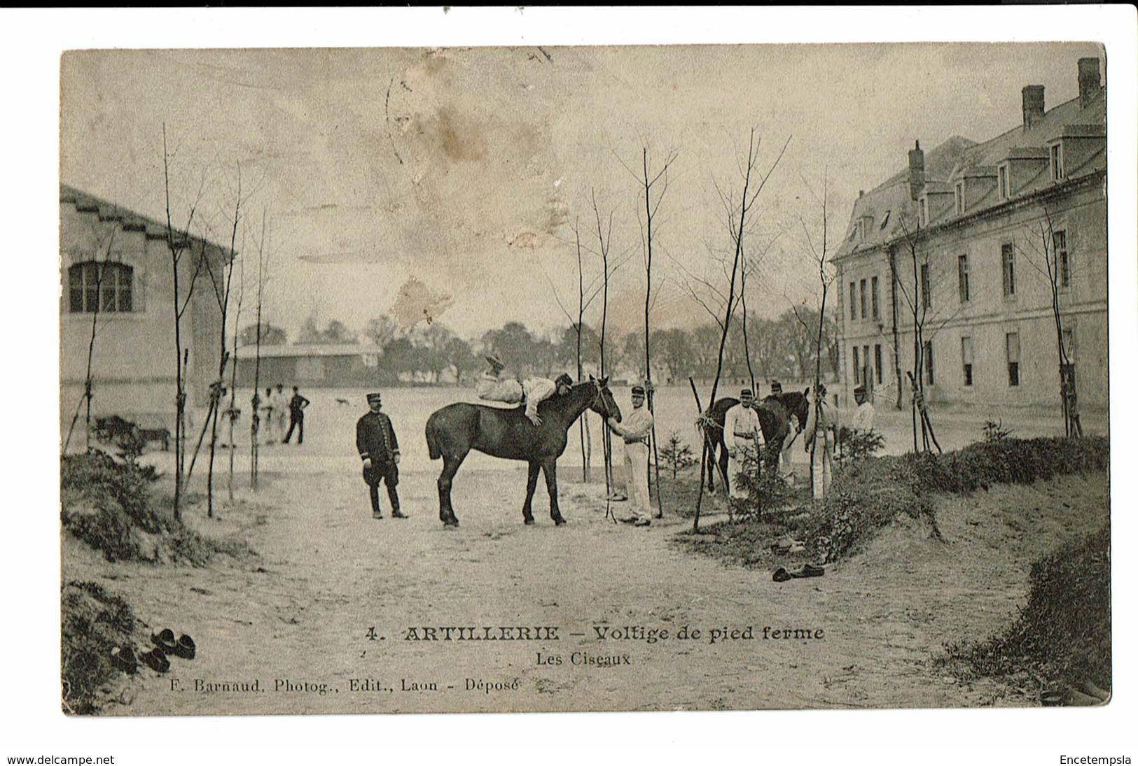 CPA - Cartes Postales -Belgique - Surice -Artillerie Voltige De Pied à Terre-1906  S4623 - Philippeville