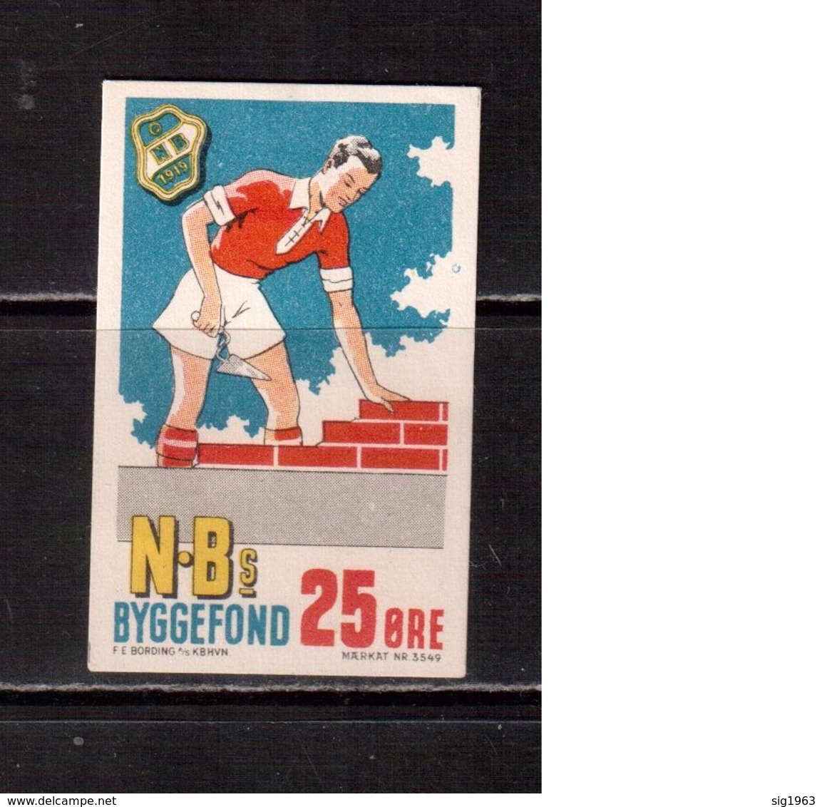 Denmark,  Vignette,  Poster Stamp, Football, Soccer, Fussball,calcio - Altri & Non Classificati