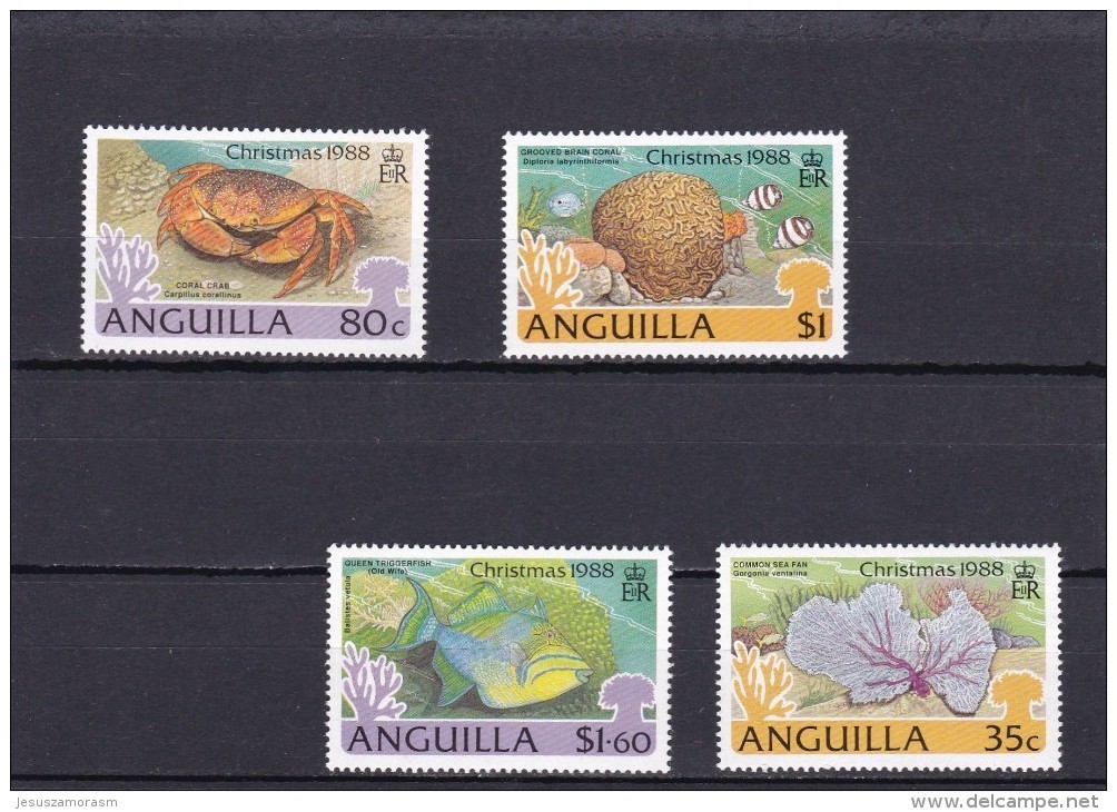 Anguilla Nº 722 Al 725 - Anguilla (1968-...)