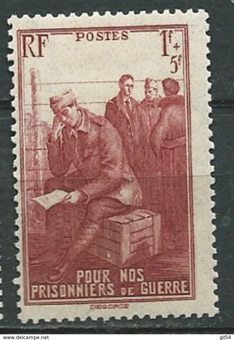 France - Yvert N° 475 *  - Abc 28615 - Unused Stamps