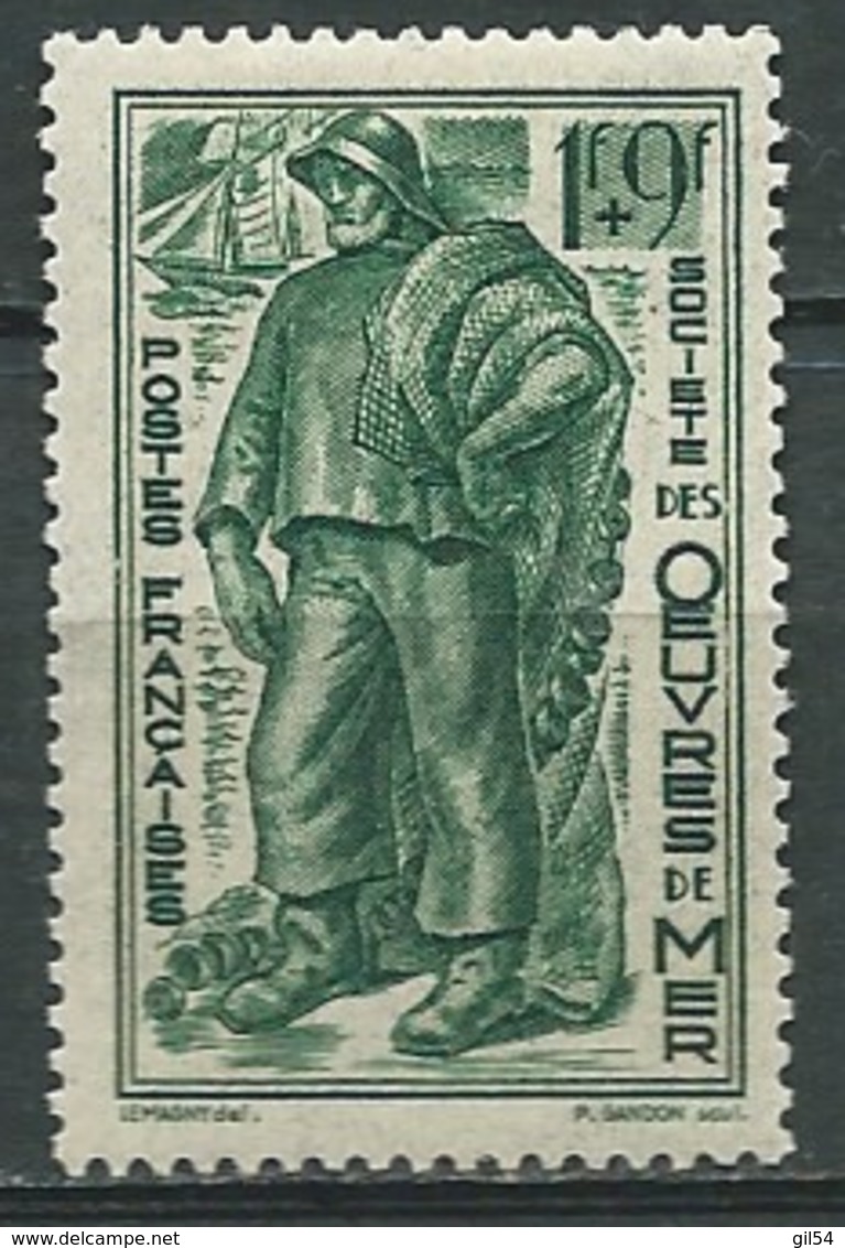 France - Yvert N° 504 *  - Abc 28623 - Unused Stamps