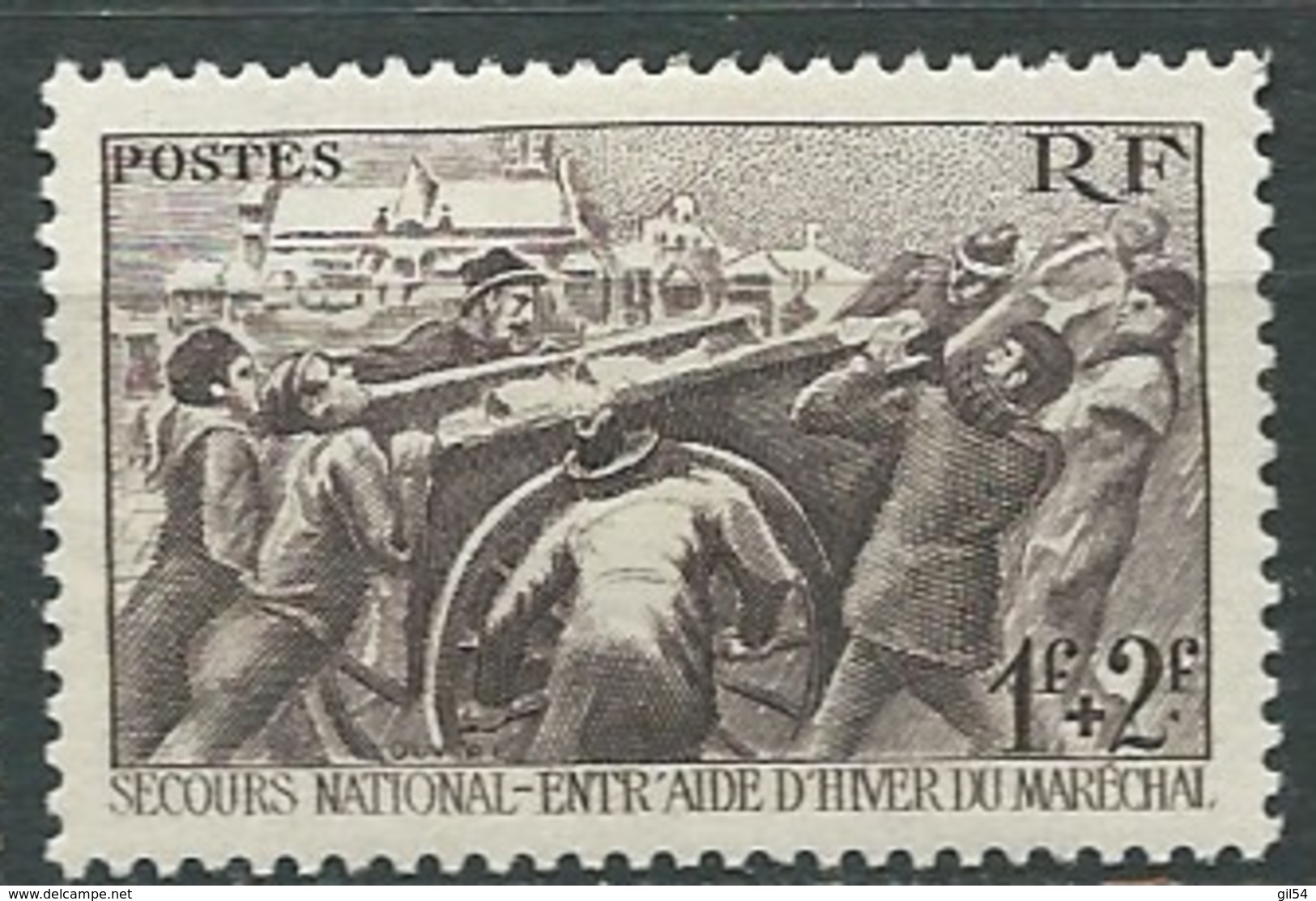 France - Yvert N° 497 *  - Abc 28629 - Unused Stamps