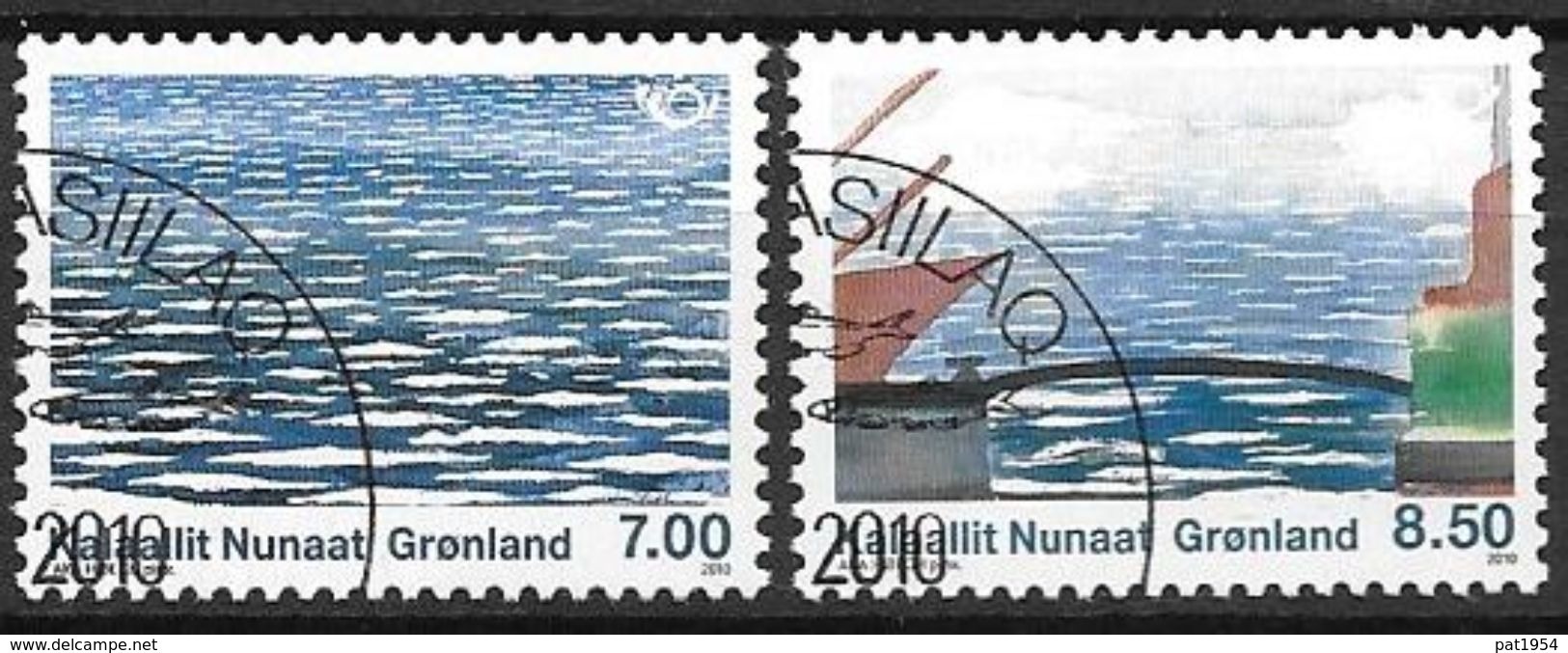 Groënland 2010, N° 540/541 Oblitérés Norden Vie Au Bord De La Mer - Used Stamps